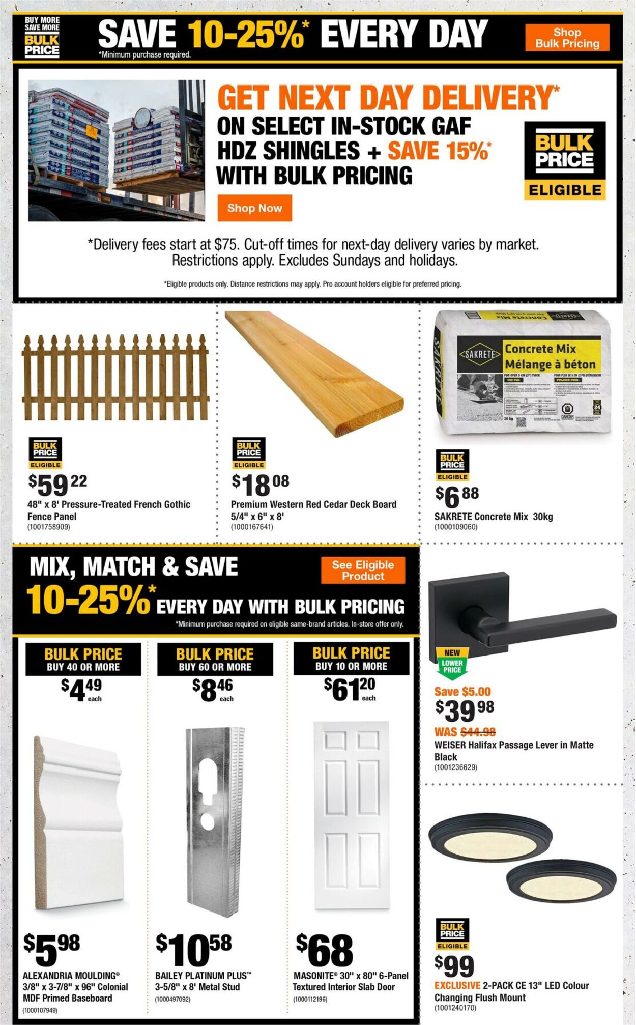 Flyer Home Depot 14.08.2025 - 27.08.2025