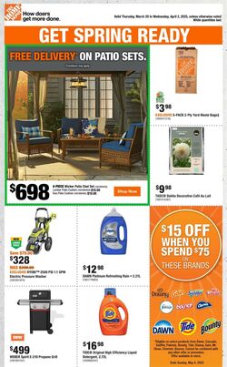 Flyer Home Depot 20.03.2025 - 02.04.2025