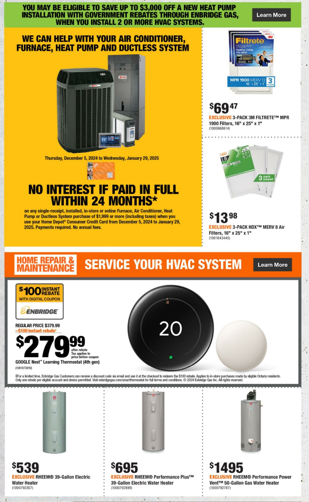 Flyer Home Depot 02.01.2025 - 08.01.2025