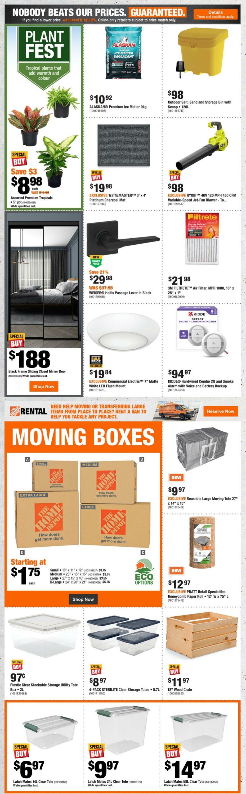 Flyer Home Depot 02.01.2025 - 08.01.2025