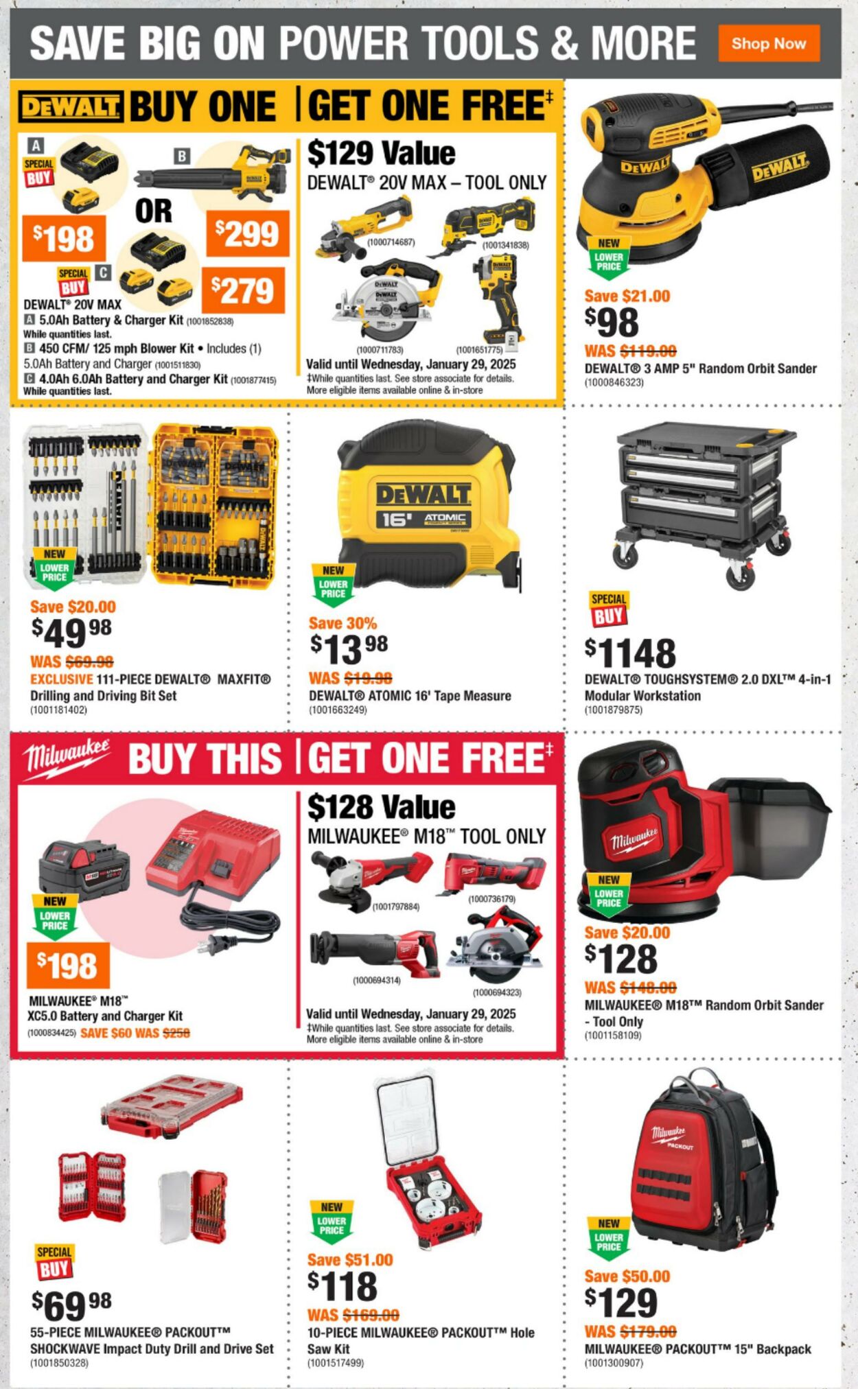 Flyer Home Depot 02.01.2025 - 08.01.2025