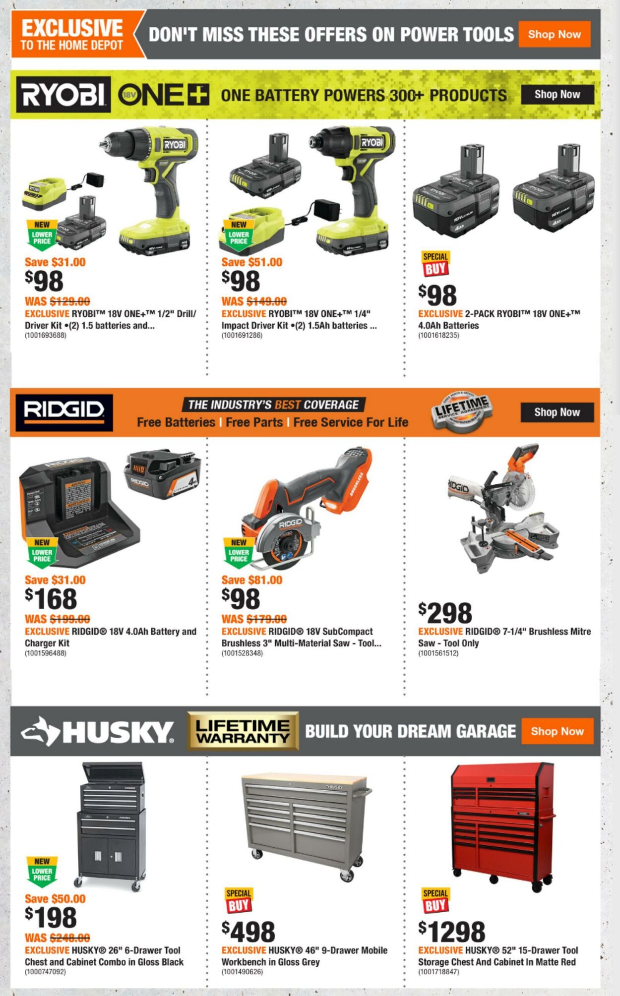 Flyer Home Depot 02.01.2025 - 08.01.2025