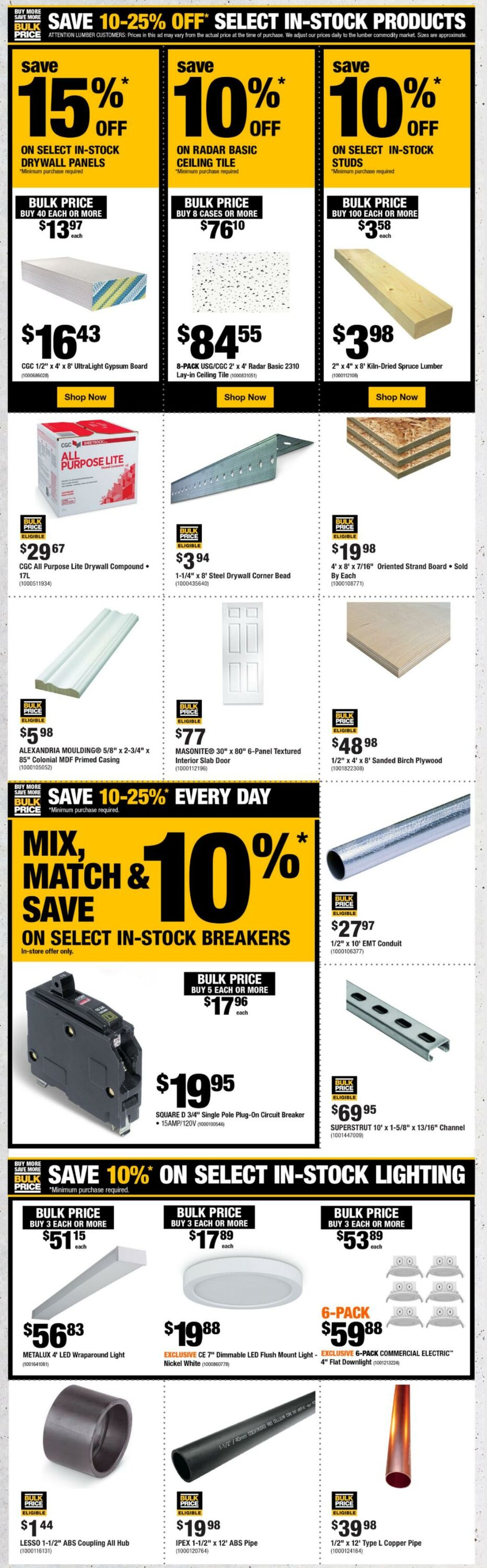 Flyer Home Depot 02.01.2025 - 08.01.2025