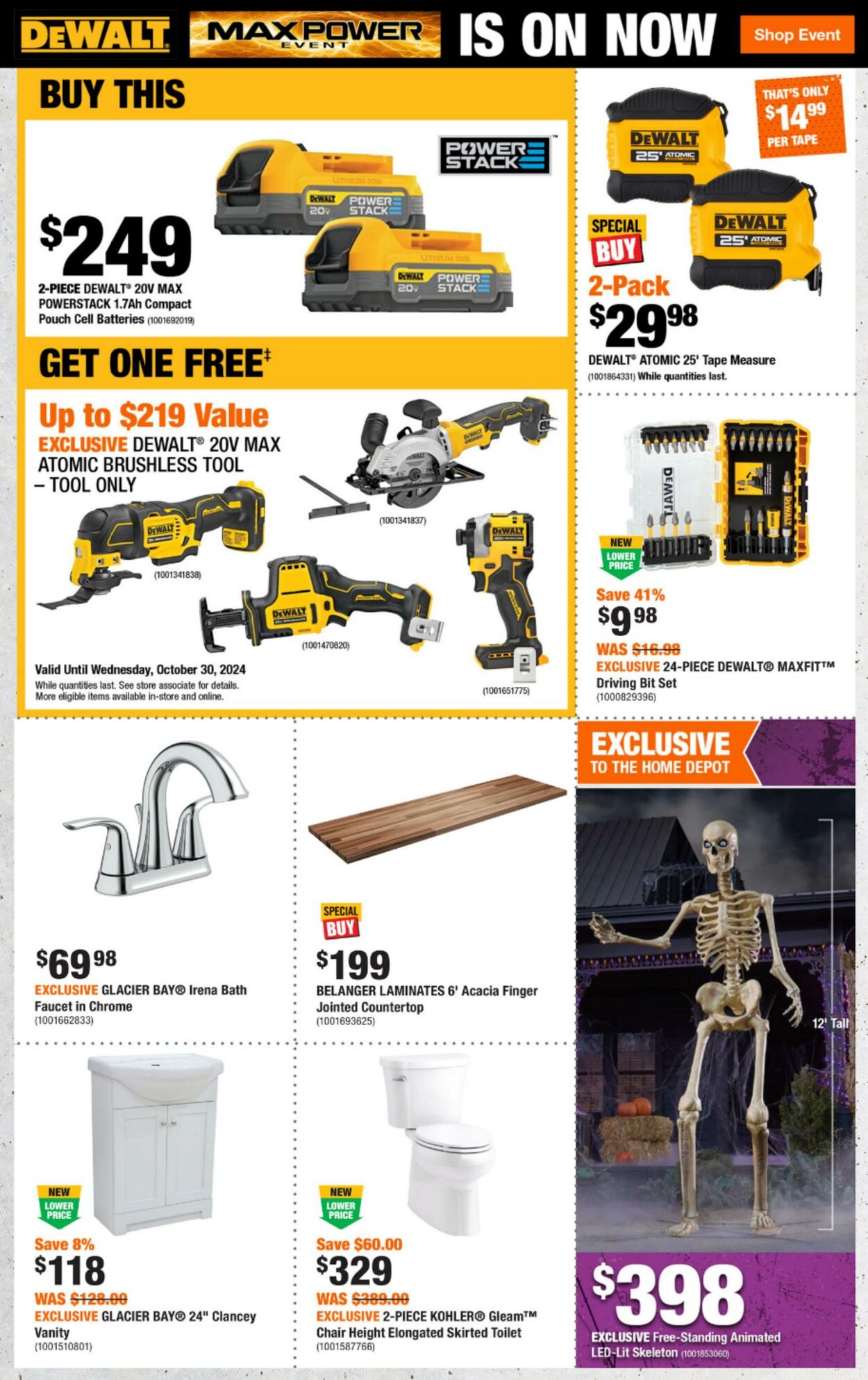 Flyer Home Depot 12.09.2024 - 18.09.2024