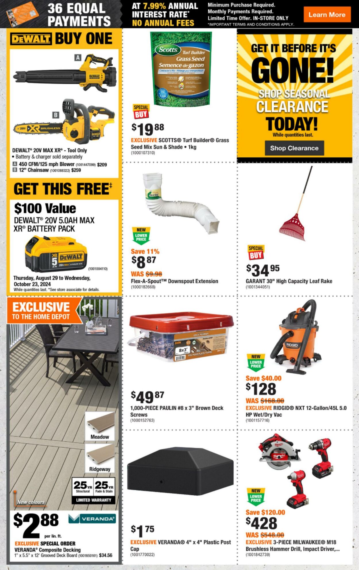 Flyer Home Depot 12.09.2024 - 18.09.2024