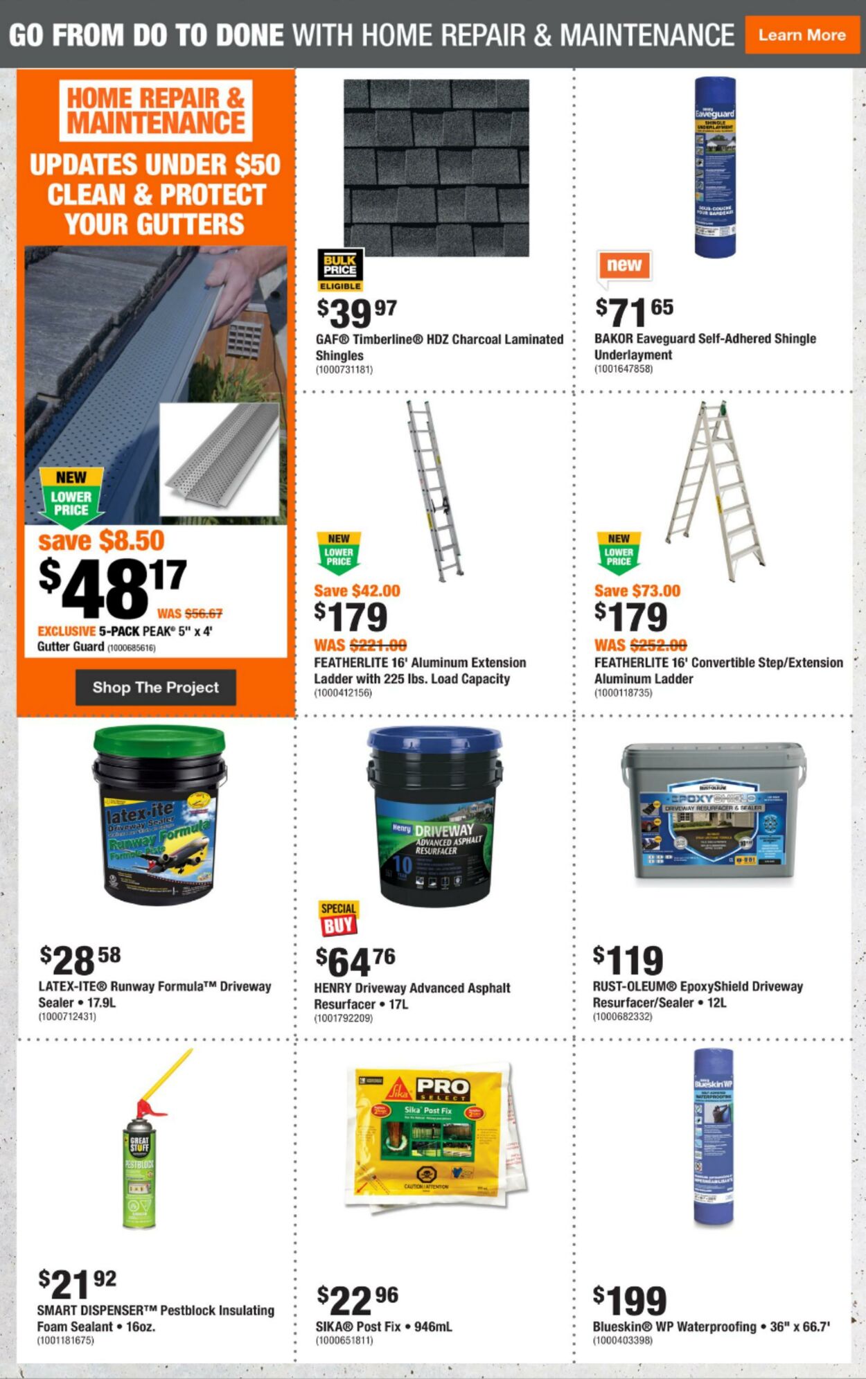 Flyer Home Depot 12.09.2024 - 18.09.2024