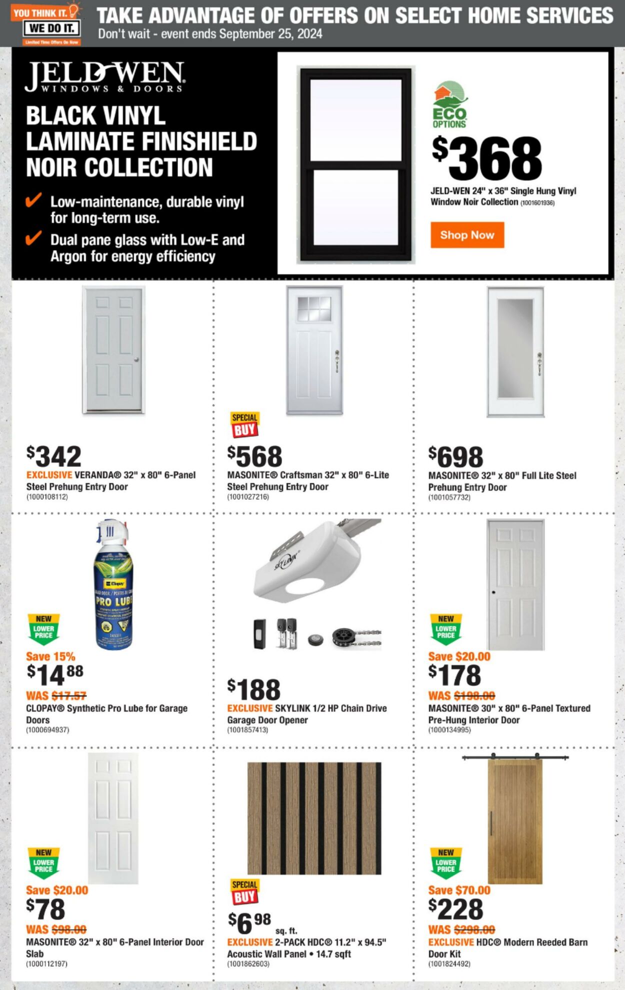 Flyer Home Depot 12.09.2024 - 18.09.2024