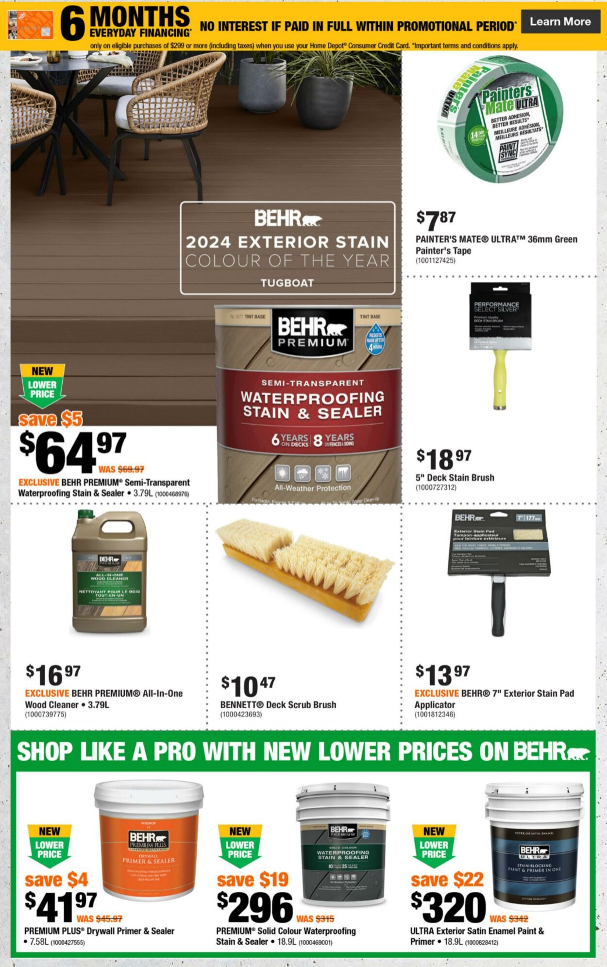 Flyer Home Depot 25.07.2024 - 31.07.2024