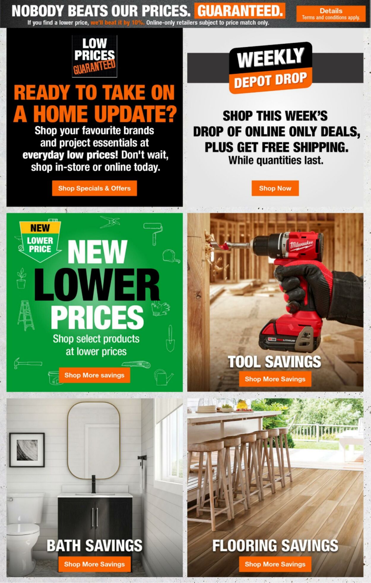 Flyer Home Depot 29.08.2024 - 04.09.2024