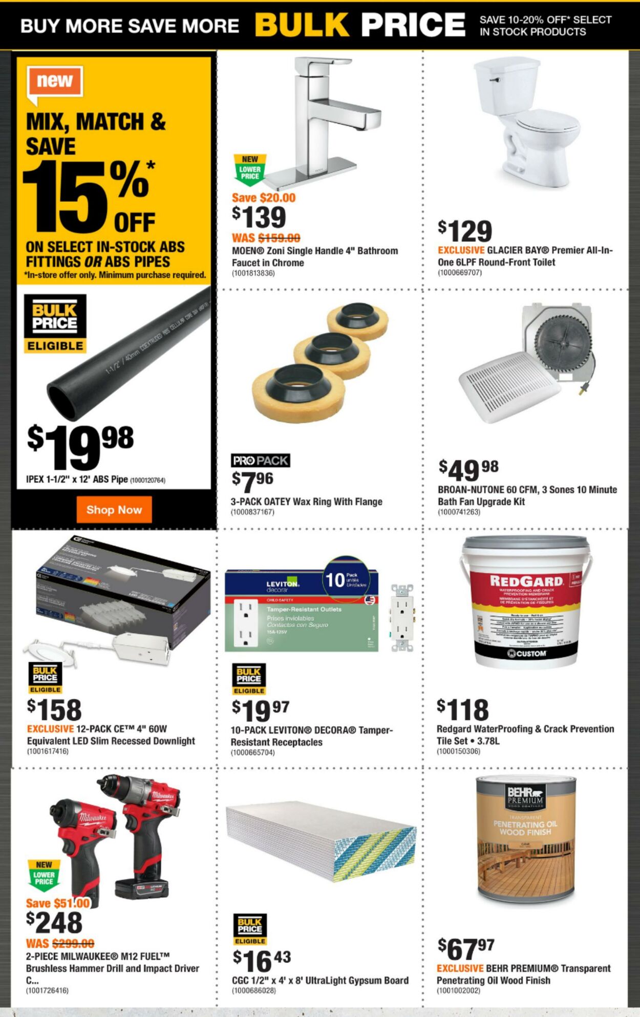 Flyer Home Depot 29.08.2024 - 04.09.2024