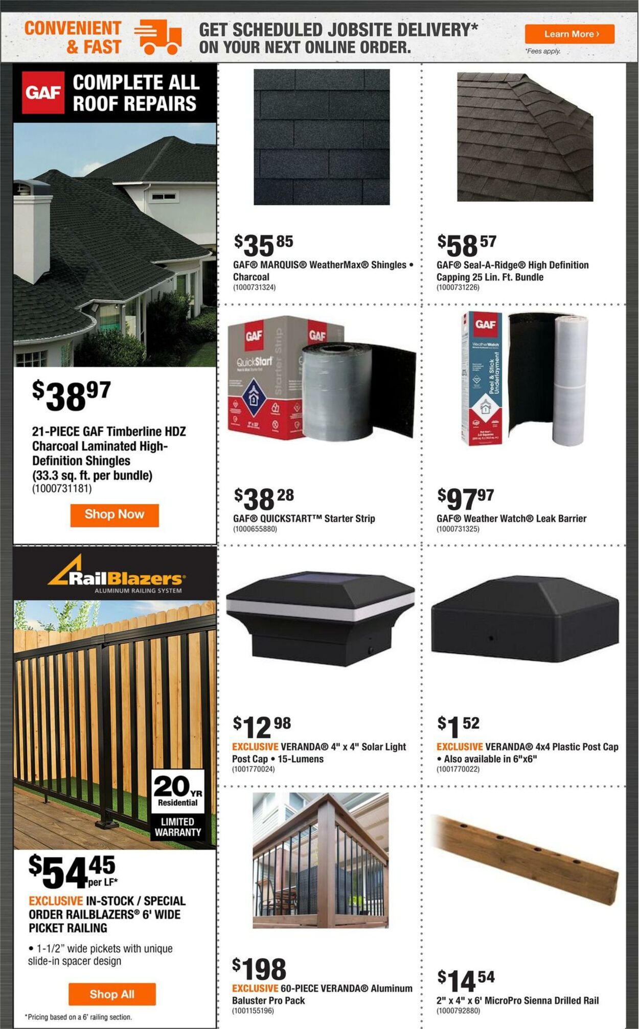 Flyer Home Depot 14.09.2023 - 27.09.2023