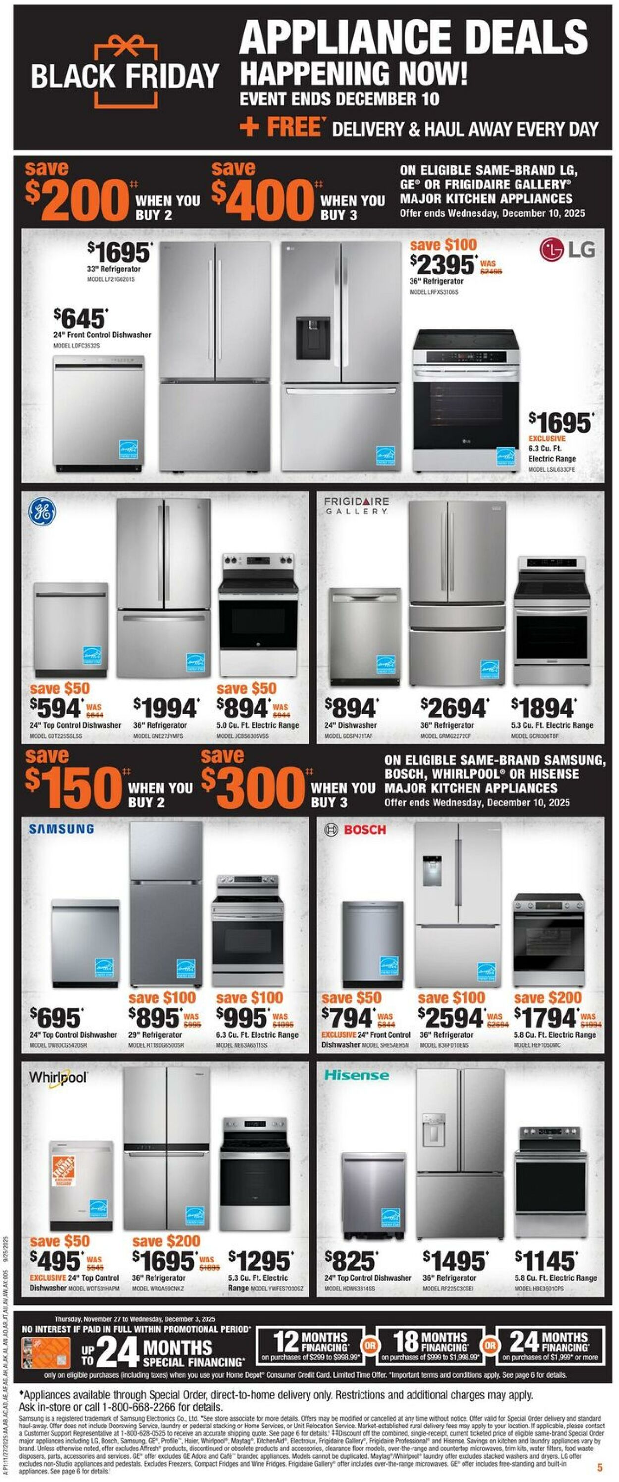 Flyer Home Depot 27.11.2025 - 10.12.2025