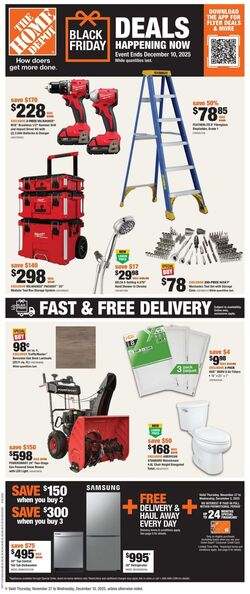 Flyer Home Depot 27.11.2025 - 10.12.2025