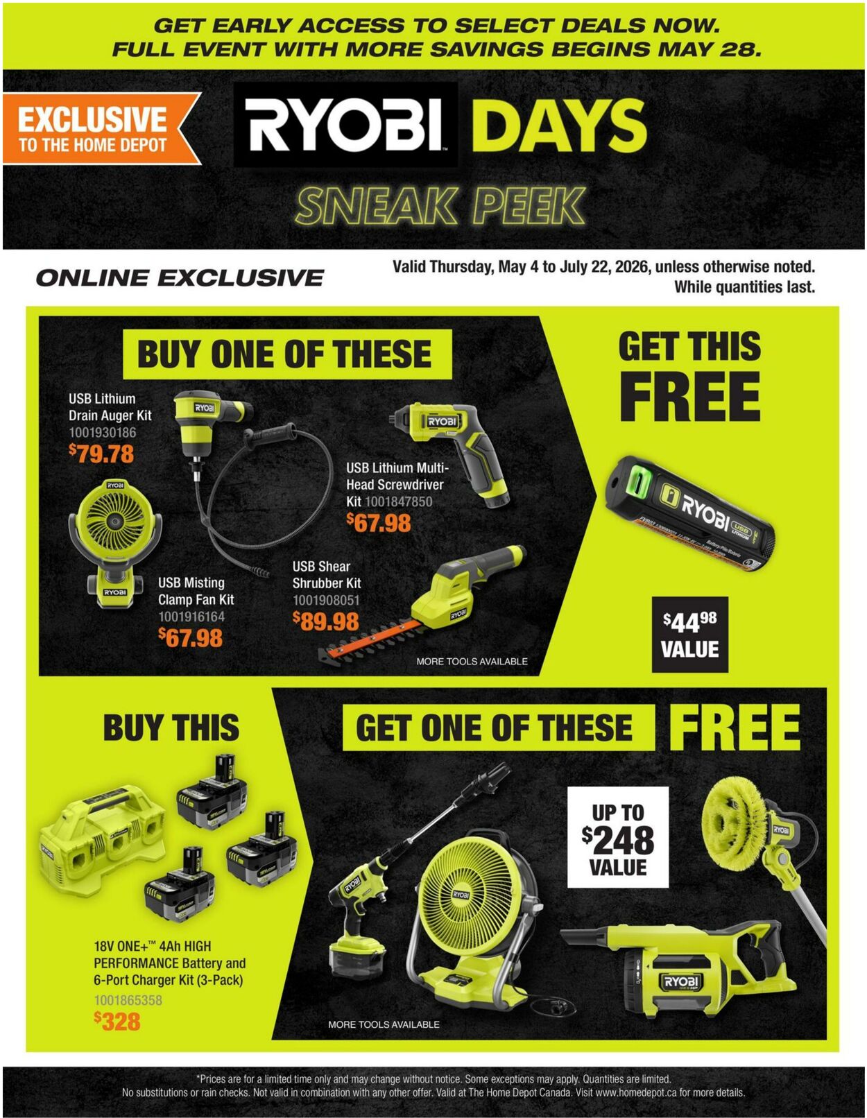 Flyer Home Depot 21.05.2026 - 24.05.2026