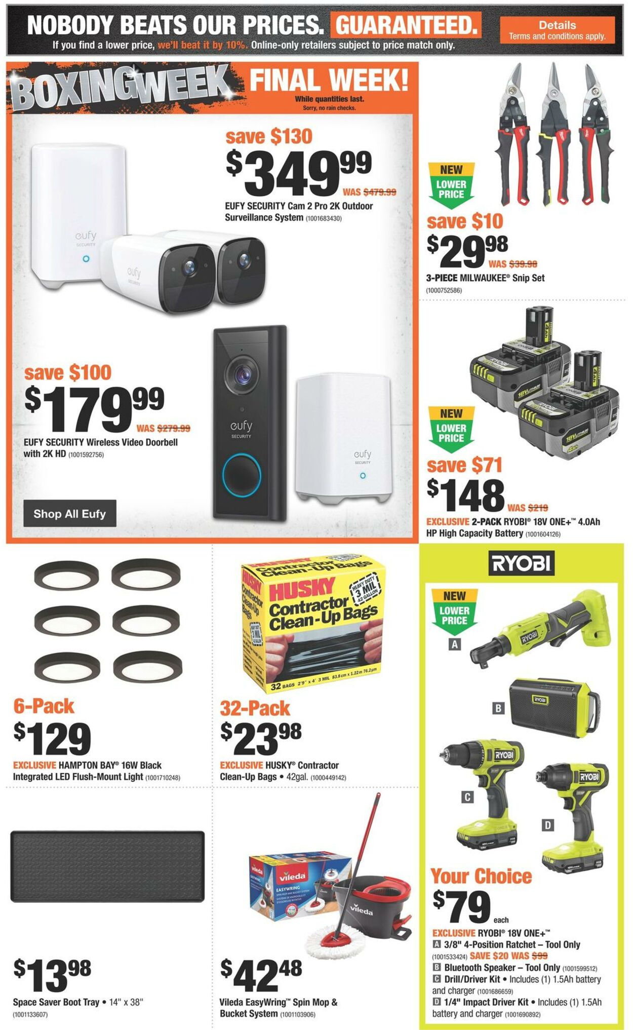 Flyer Home Depot 29.12.2022 - 04.01.2023