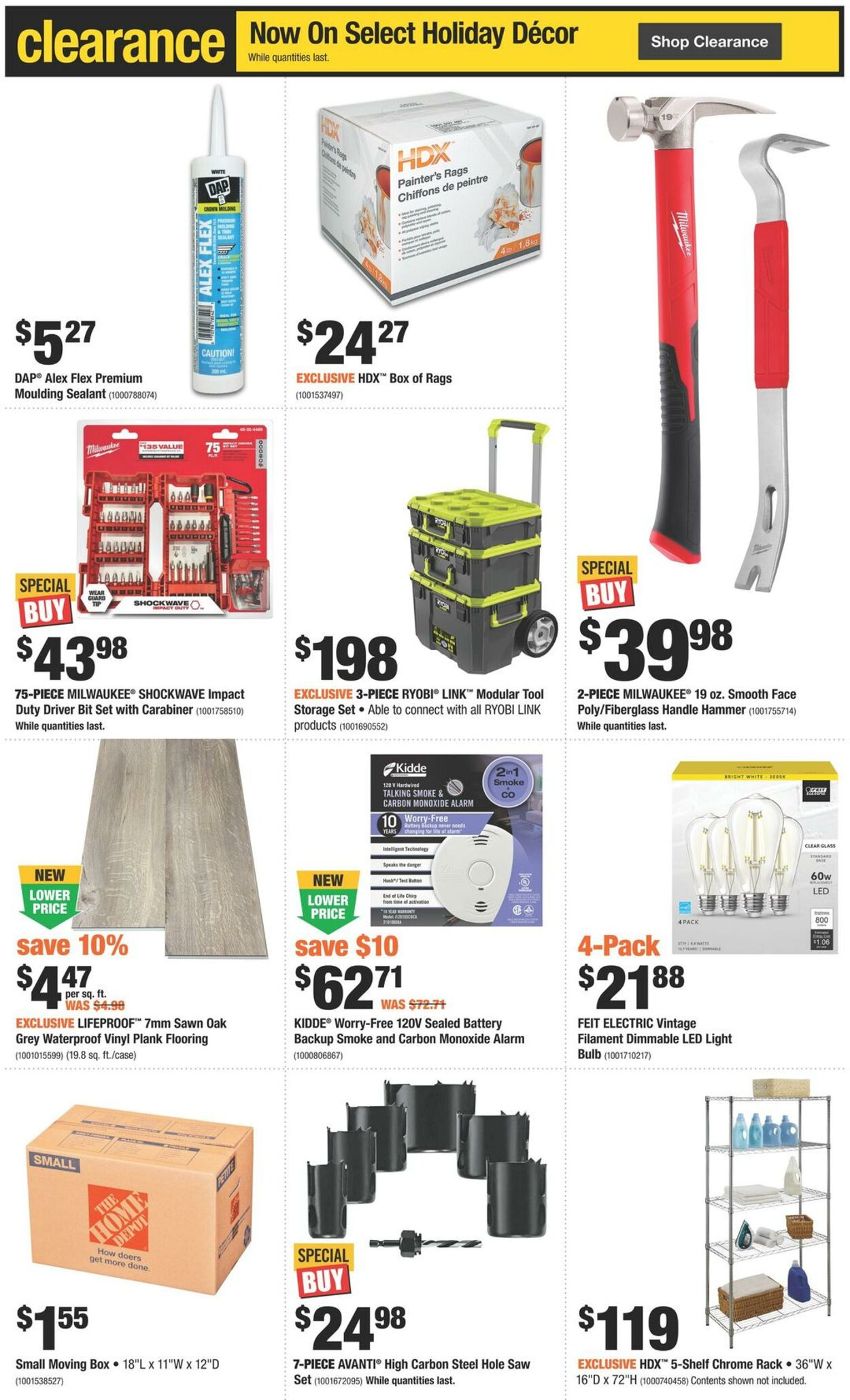 Flyer Home Depot 29.12.2022 - 04.01.2023