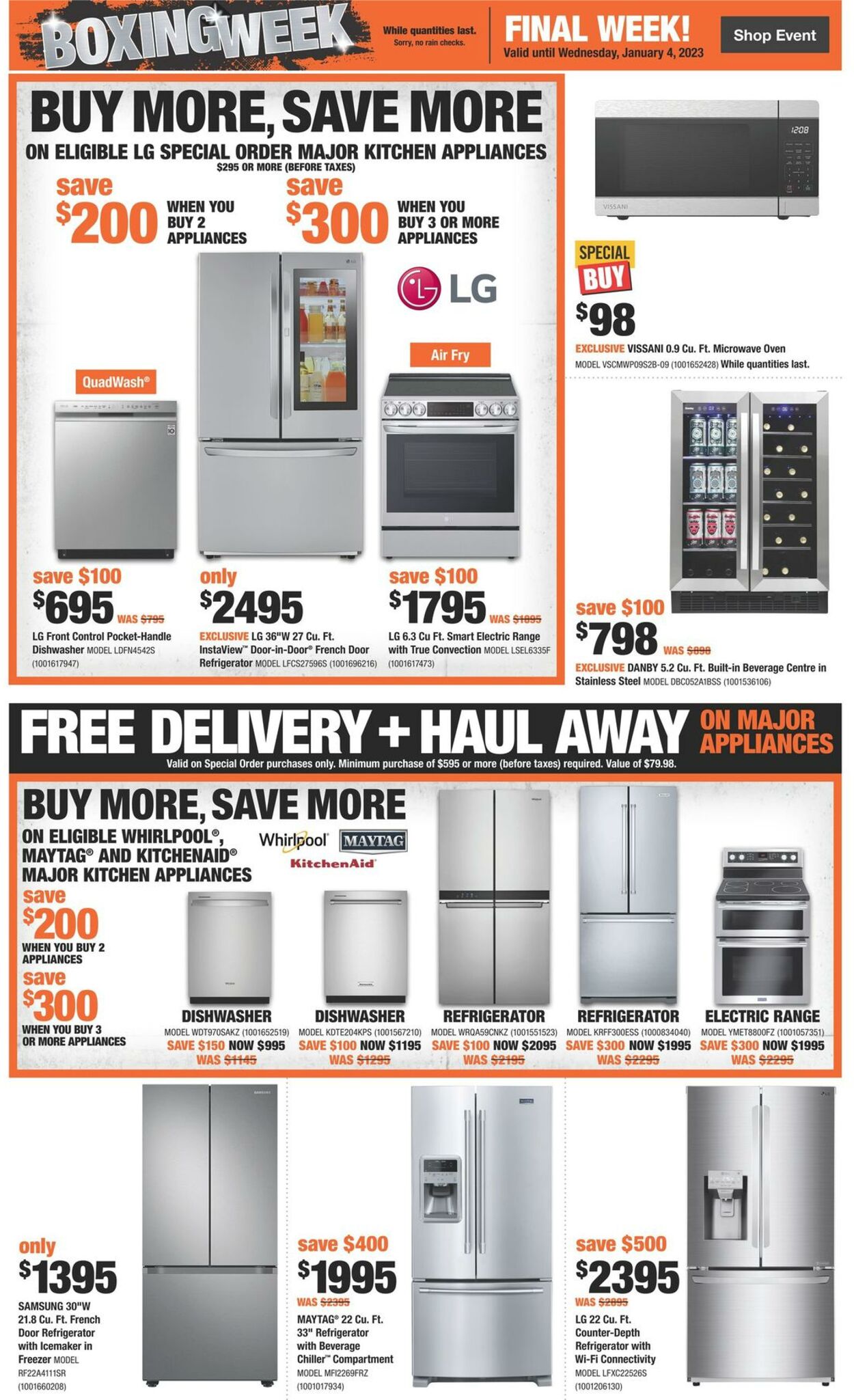 Flyer Home Depot 29.12.2022 - 04.01.2023