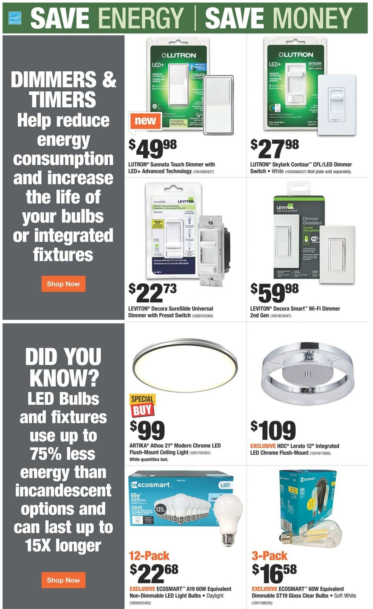 Flyer Home Depot 29.12.2022 - 04.01.2023