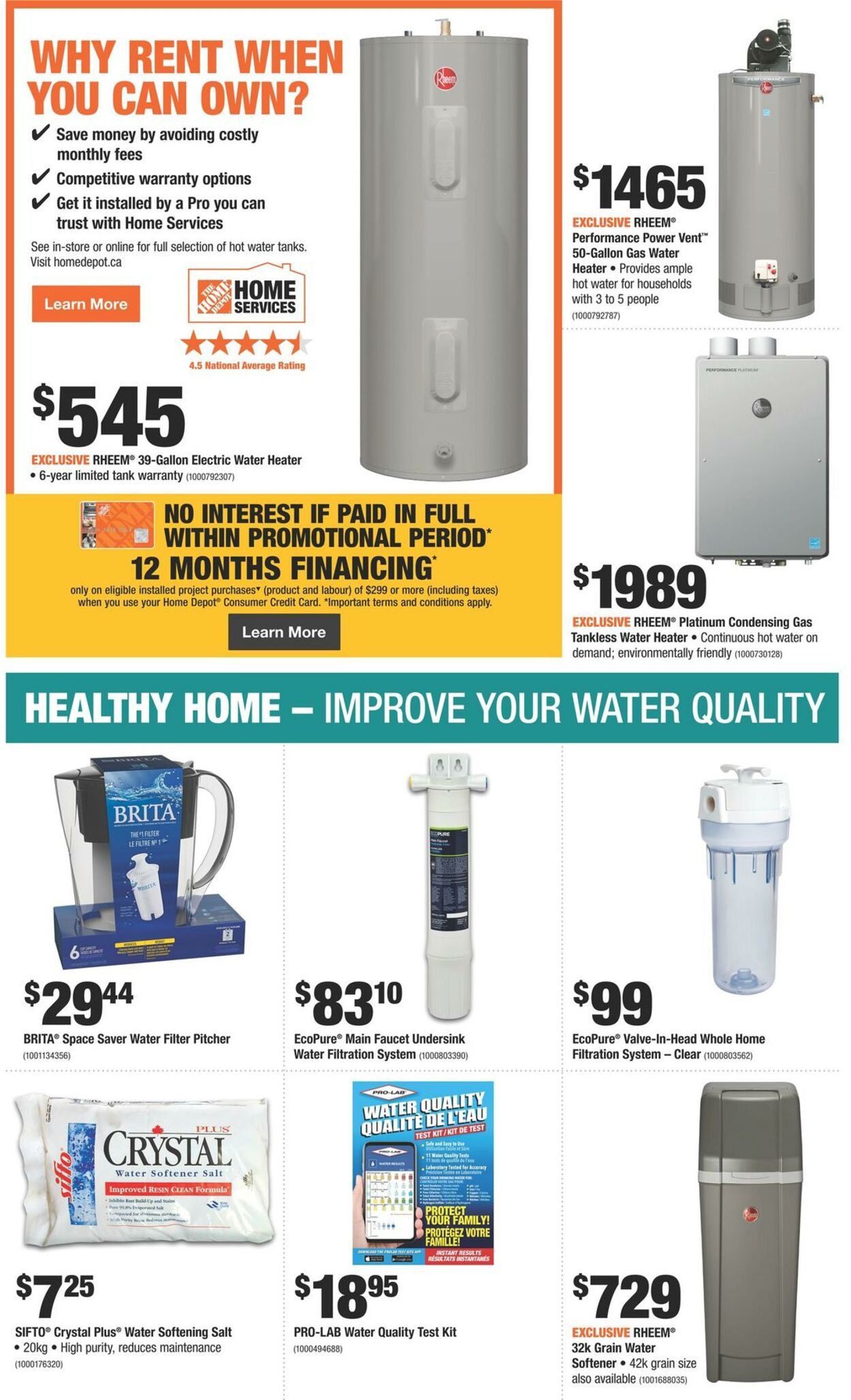 Flyer Home Depot 29.12.2022 - 04.01.2023