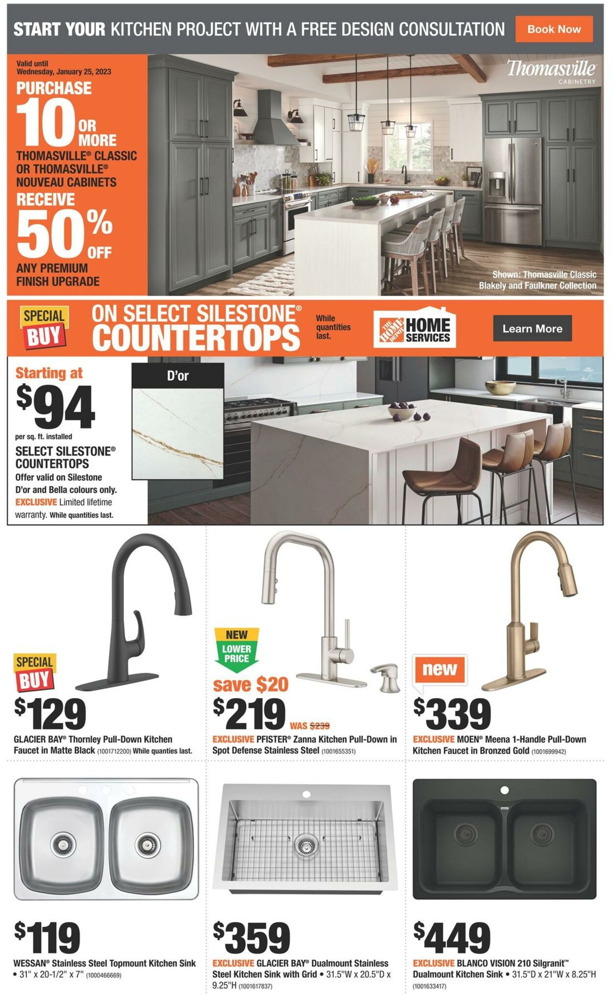 Flyer Home Depot 29.12.2022 - 04.01.2023