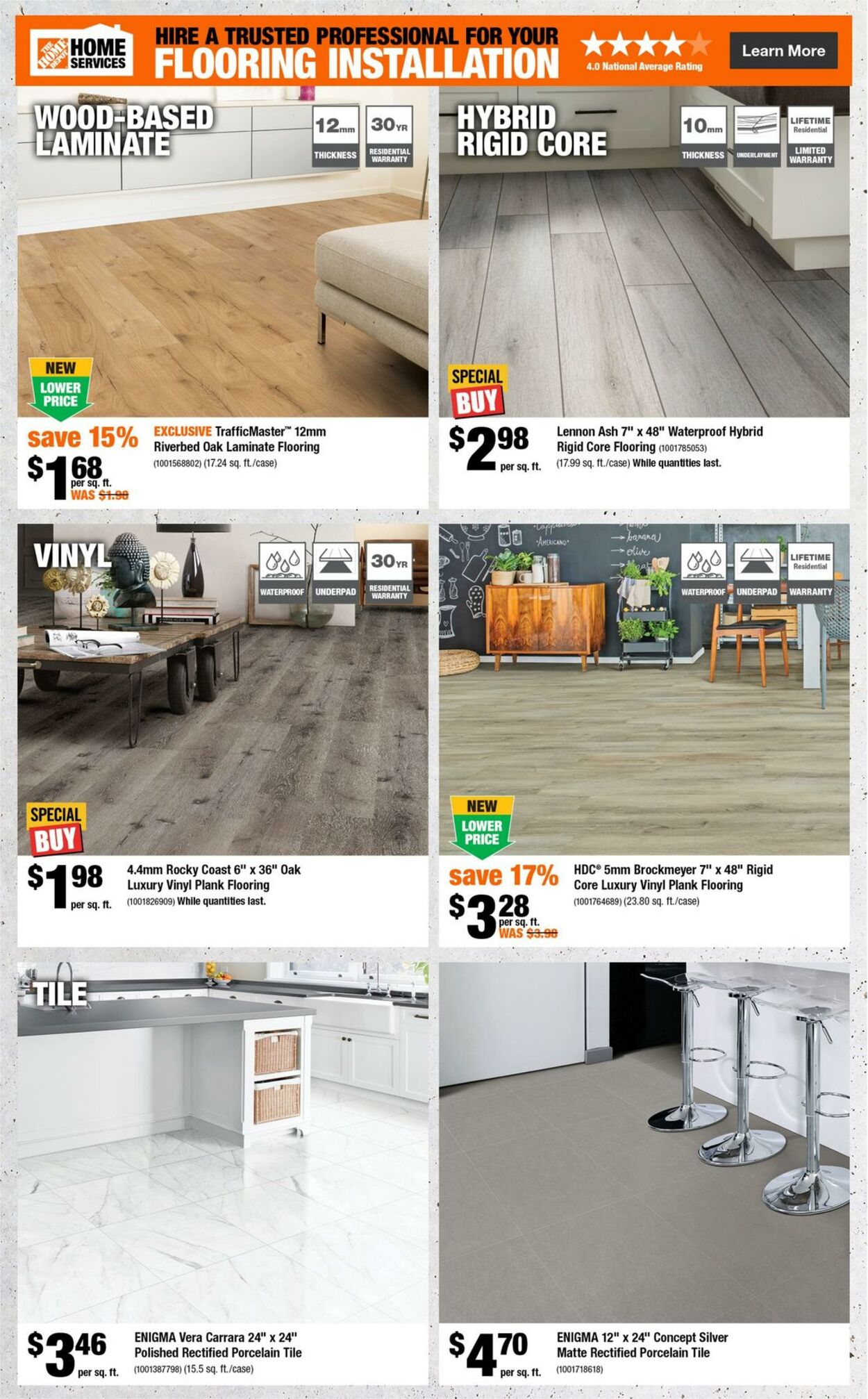 Flyer Home Depot 30.11.2023 - 06.12.2023