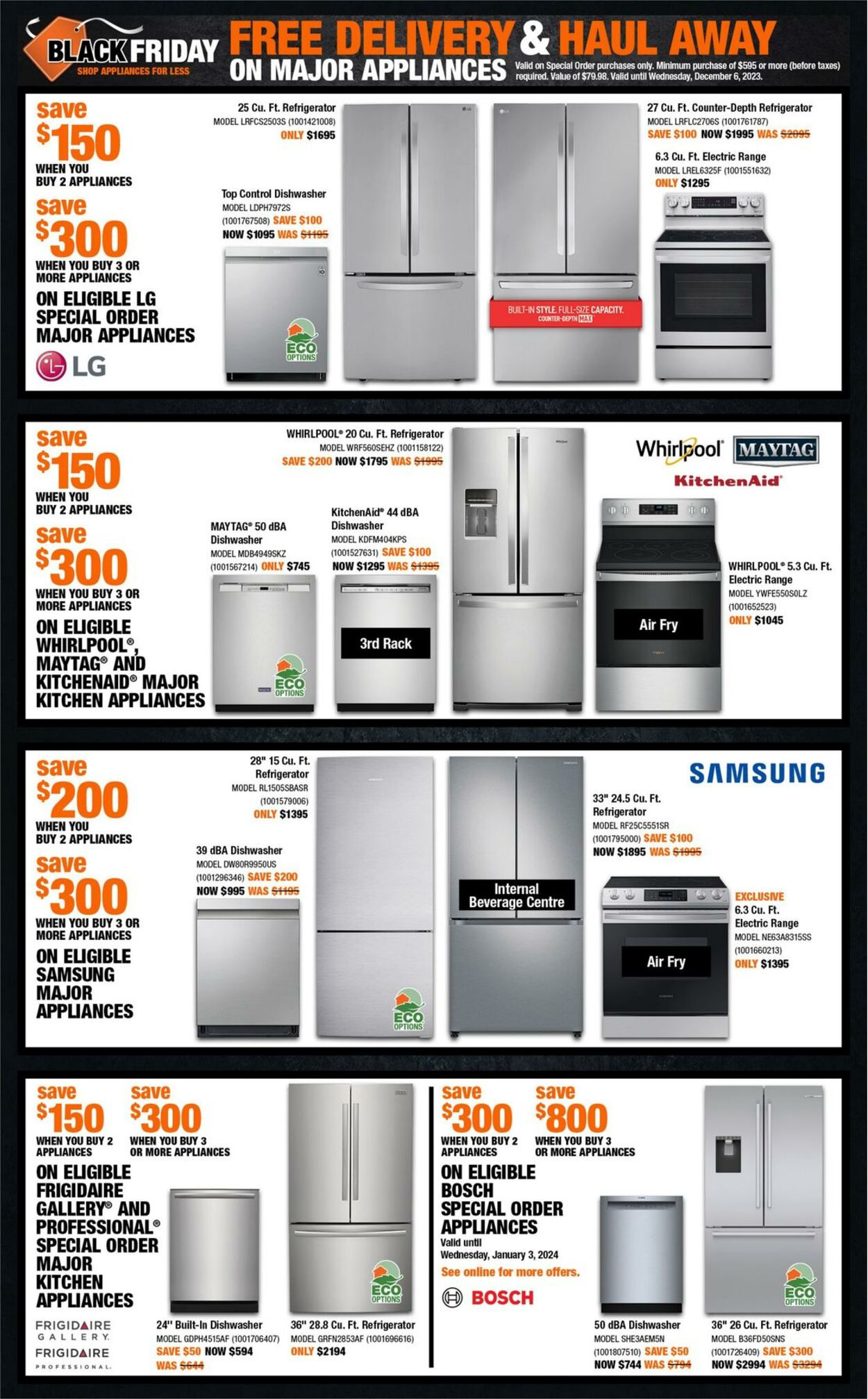 Flyer Home Depot 30.11.2023 - 06.12.2023