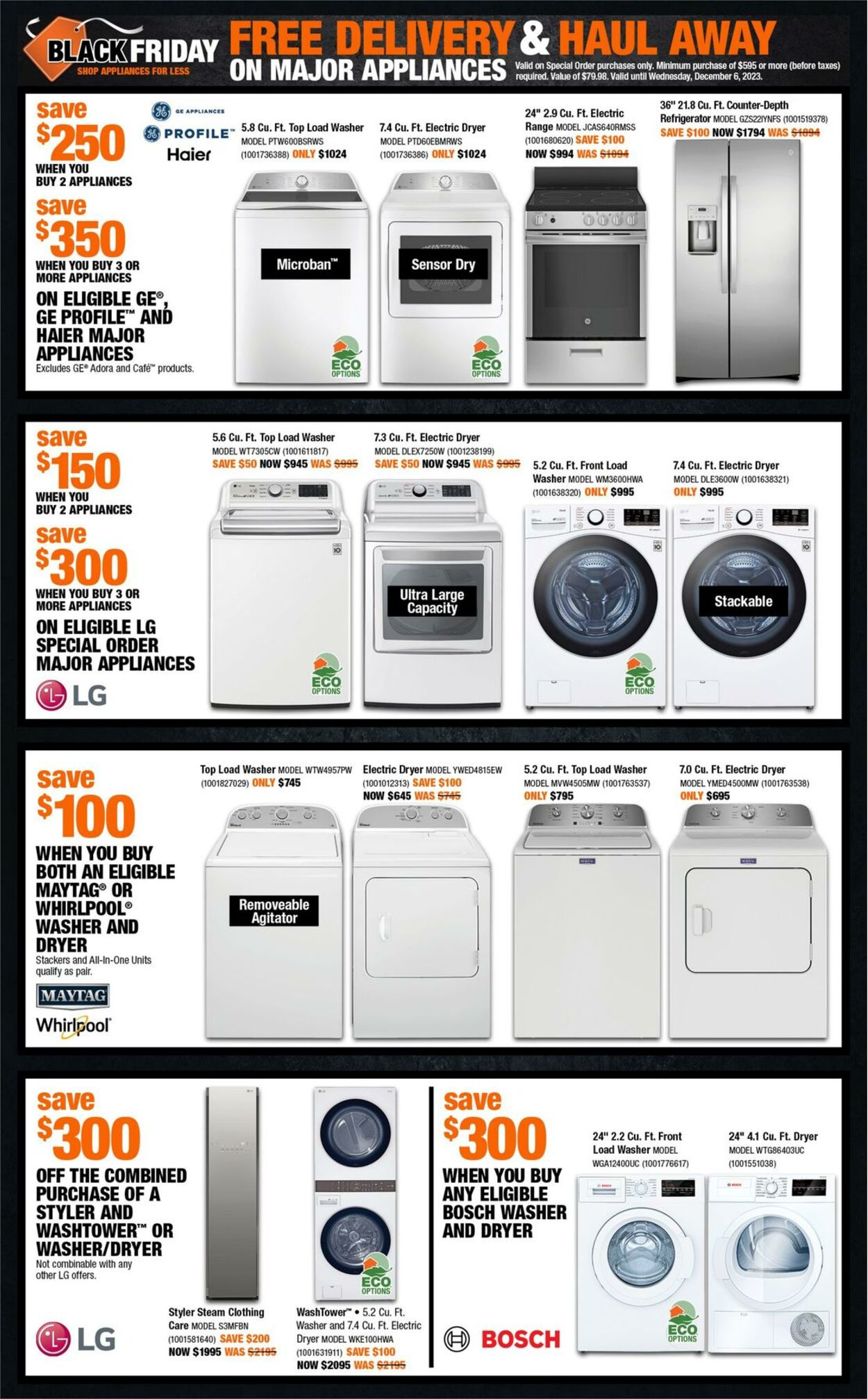 Flyer Home Depot 30.11.2023 - 06.12.2023