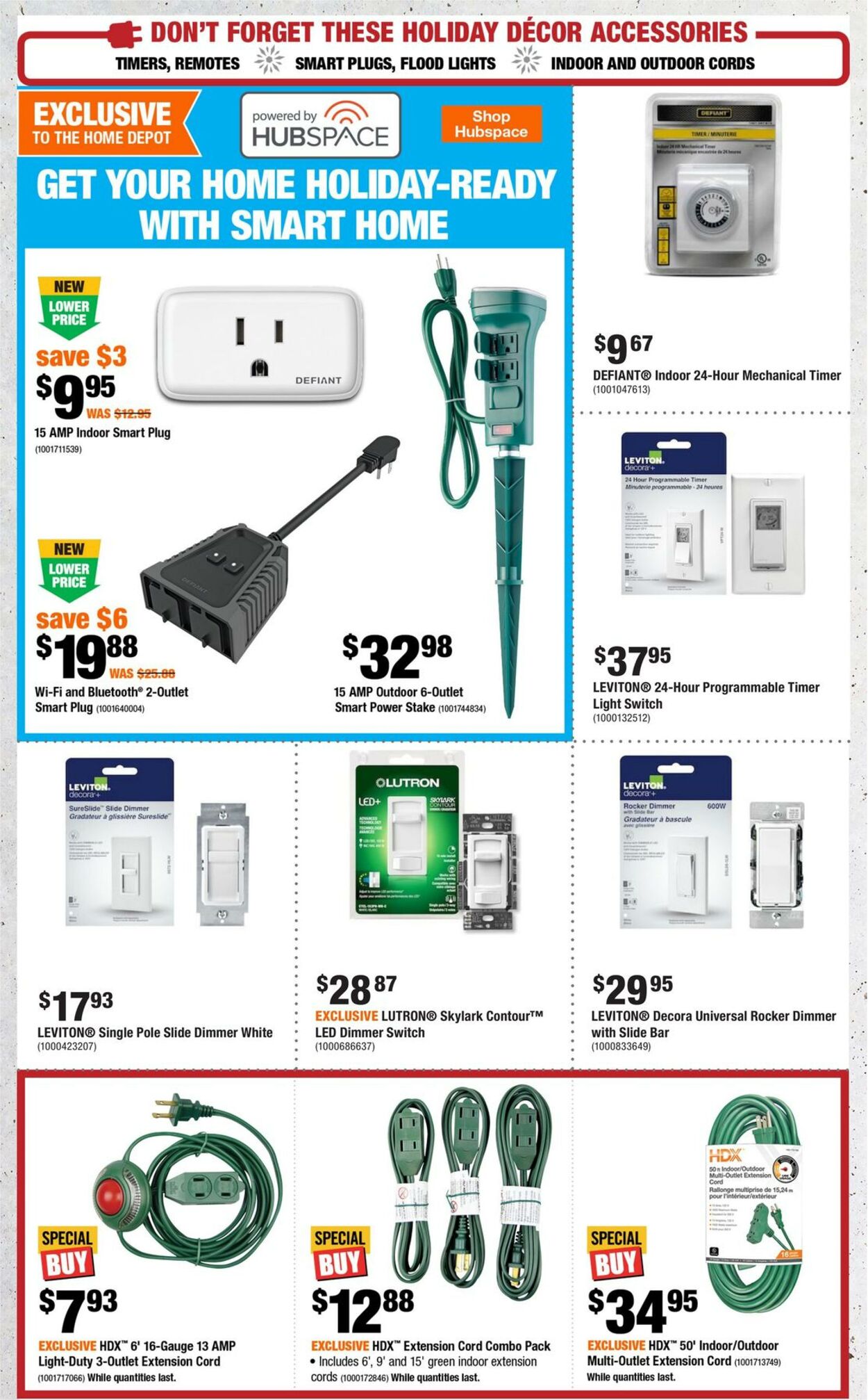 Flyer Home Depot 30.11.2023 - 06.12.2023