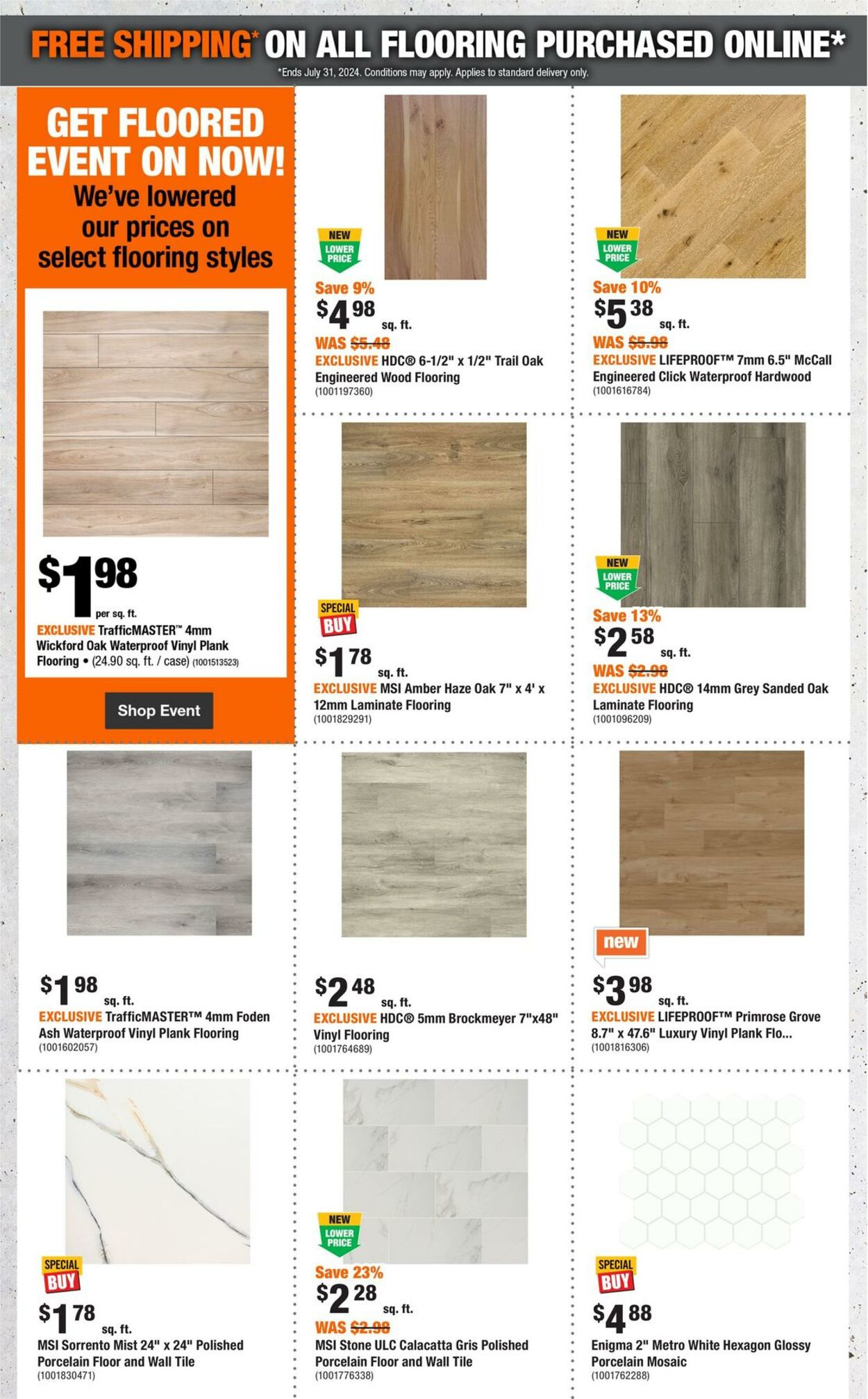 Flyer Home Depot 04.07.2024 - 10.07.2024