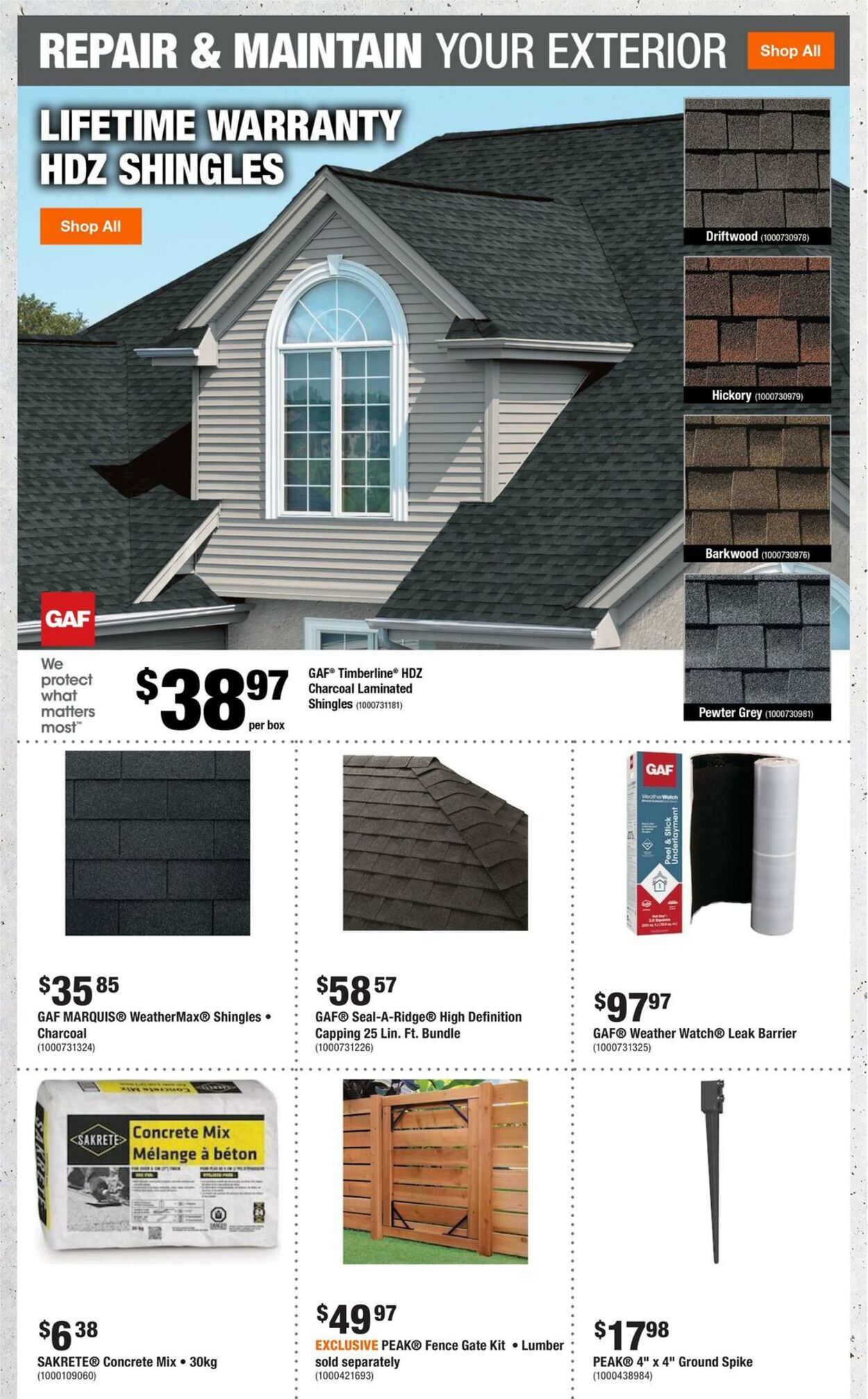 Flyer Home Depot 11.05.2023 - 17.05.2023