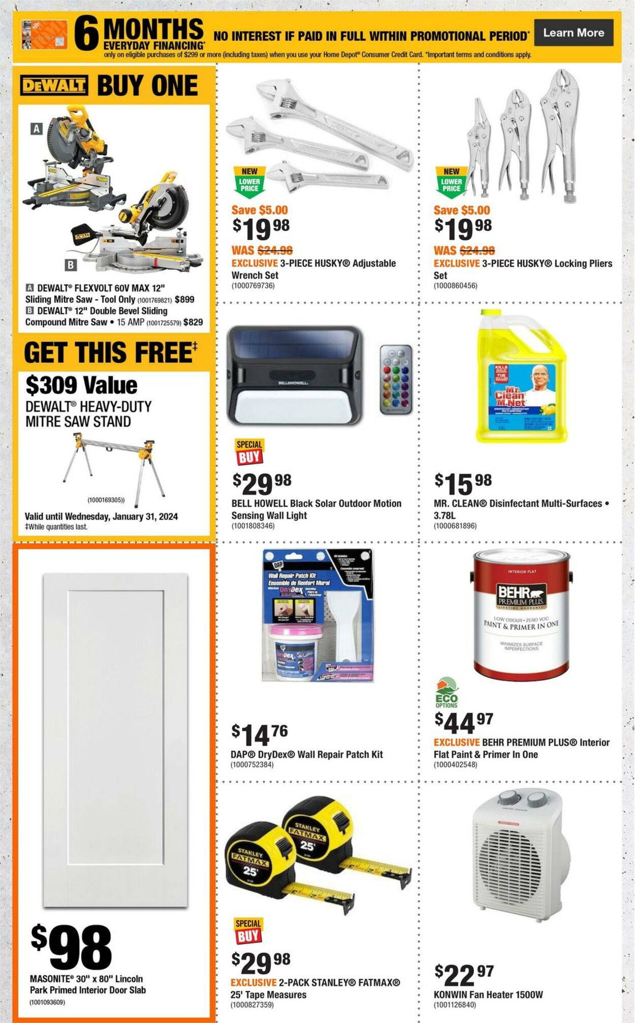 Flyer Home Depot 07.12.2023 - 13.12.2023