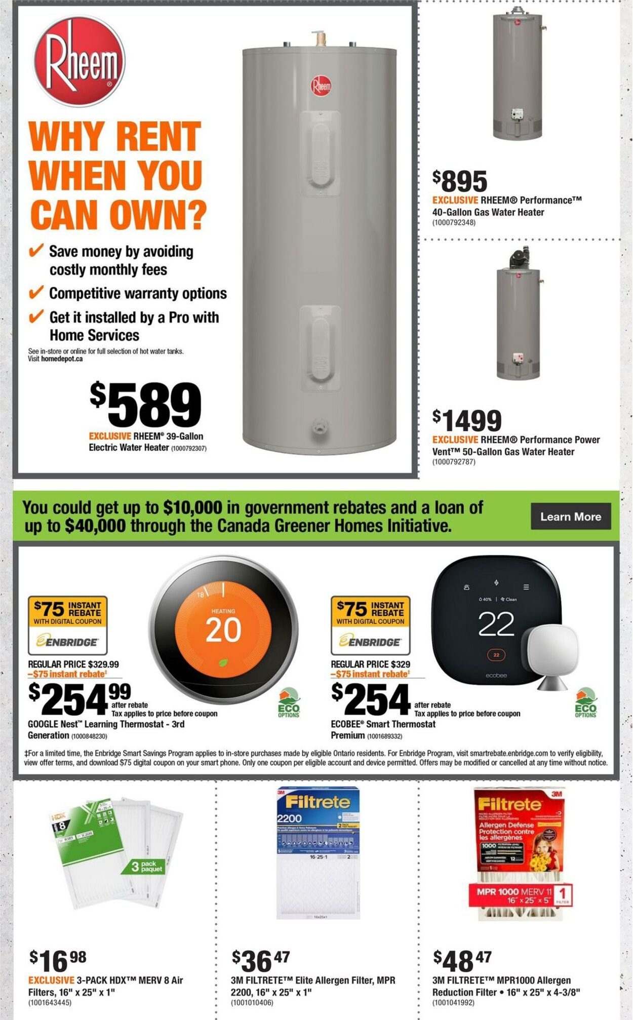 Flyer Home Depot 07.12.2023 - 13.12.2023