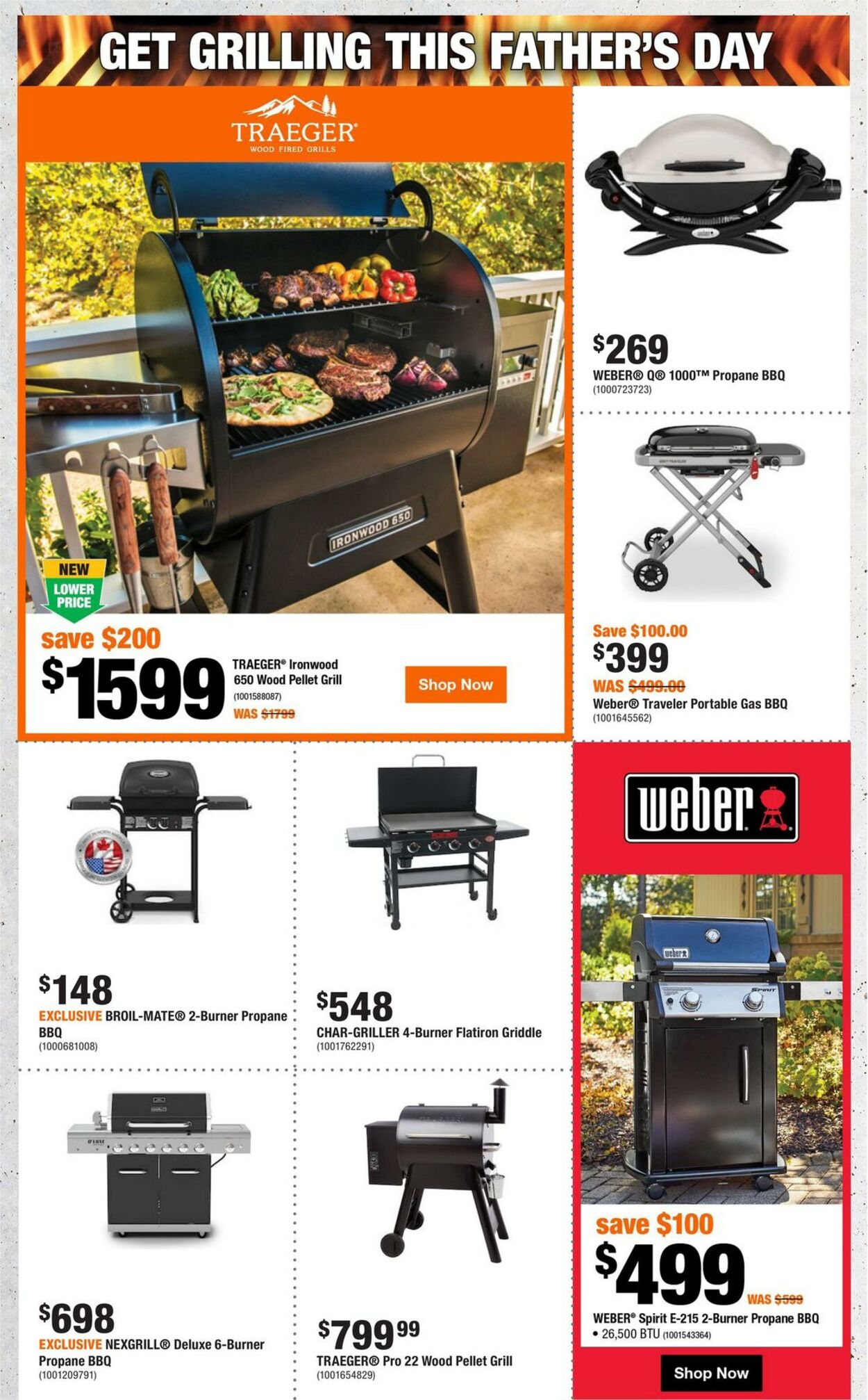 Home Depot Promotional Flyer Father's Day Valid from 15.06 to 21.06