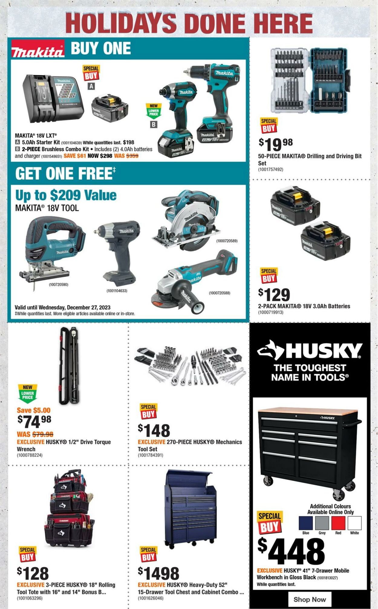 Flyer Home Depot 02.11.2023 - 27.12.2023