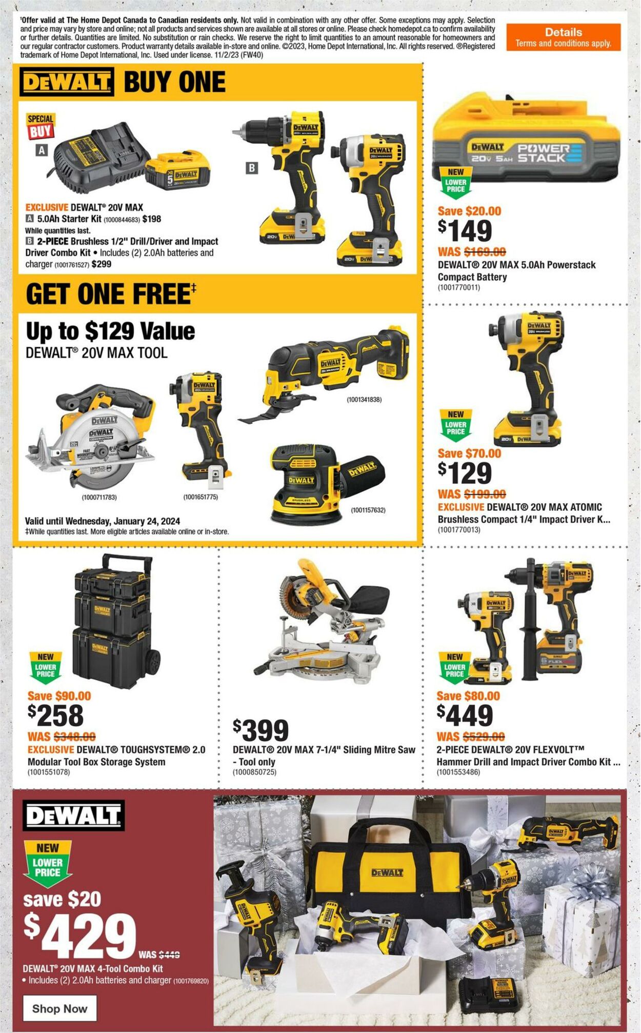 Flyer Home Depot 02.11.2023 - 27.12.2023