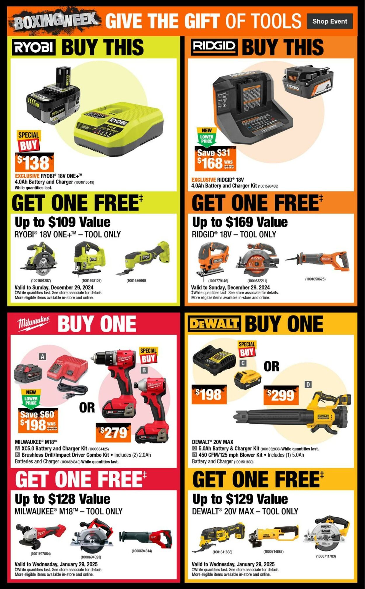 Flyer Home Depot 19.12.2024 - 25.12.2024