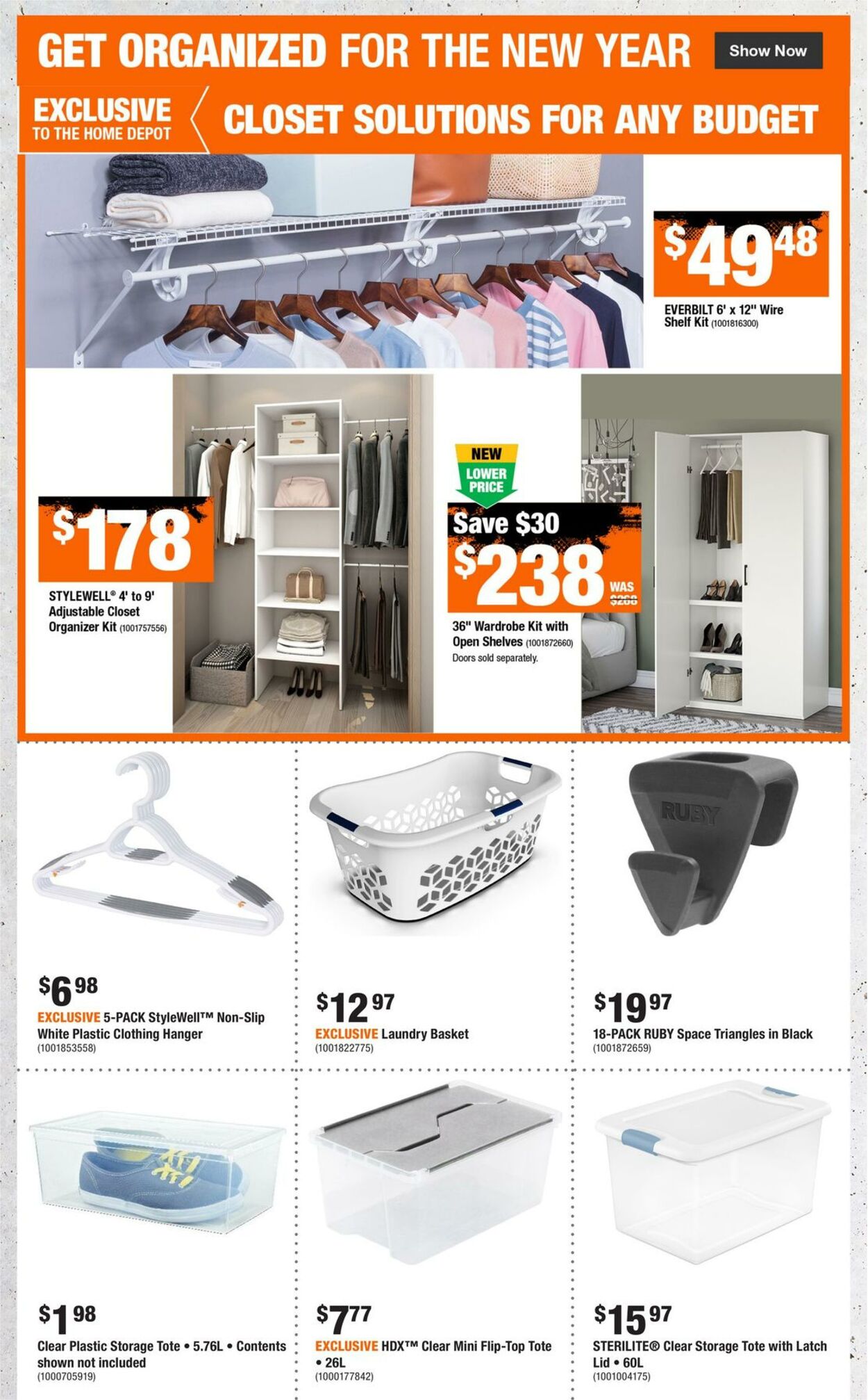 Flyer Home Depot 19.12.2024 - 25.12.2024