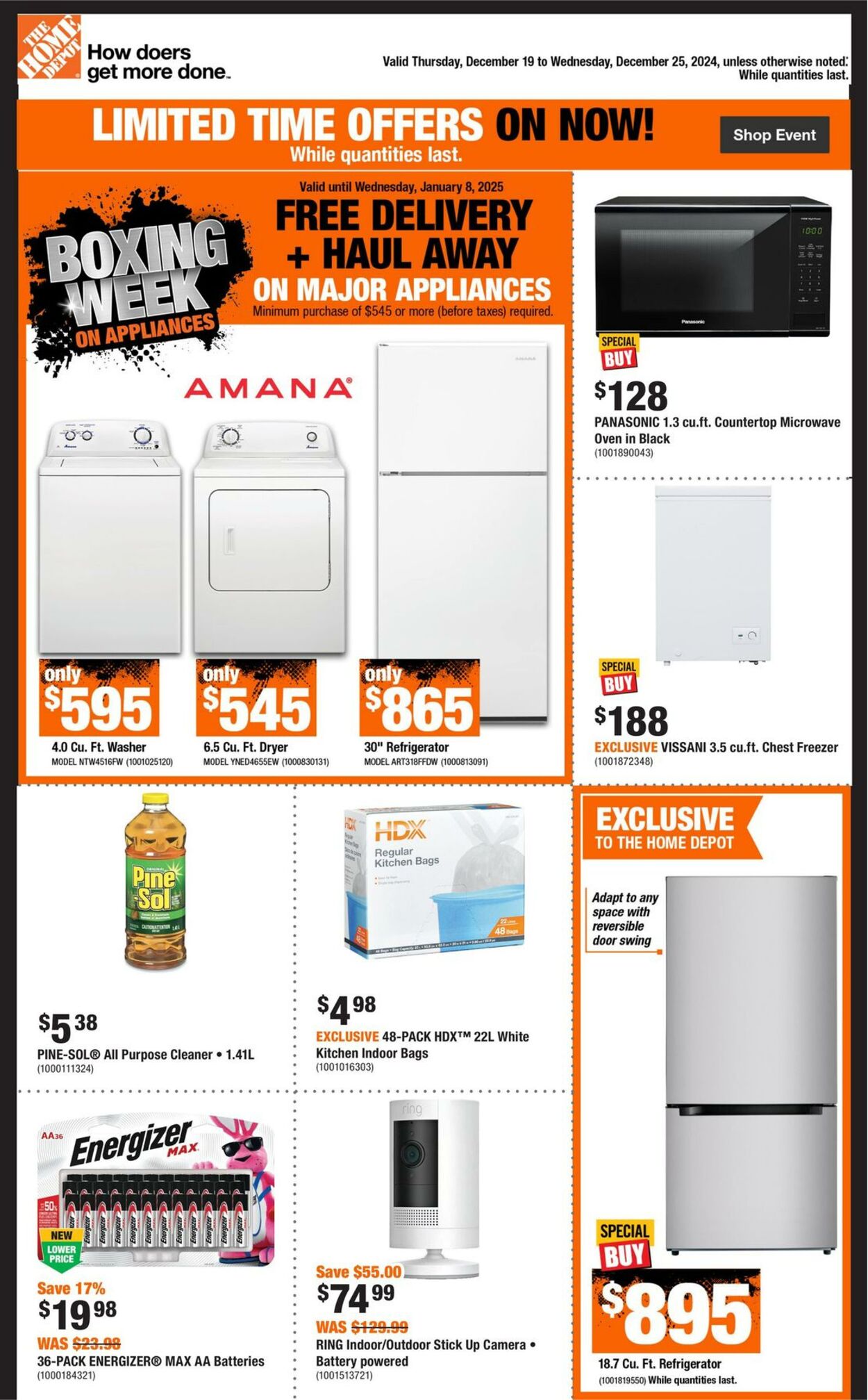 Flyer Home Depot 19.12.2024 - 25.12.2024