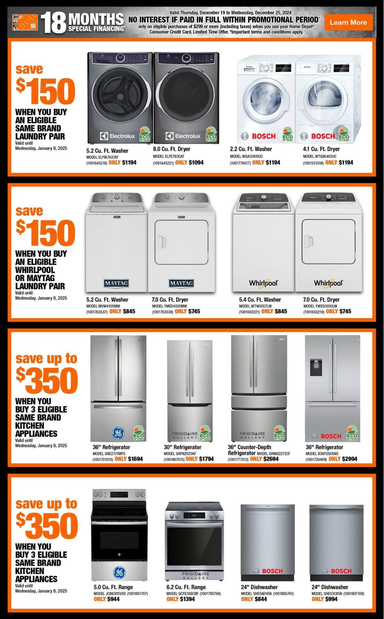 Flyer Home Depot 19.12.2024 - 25.12.2024