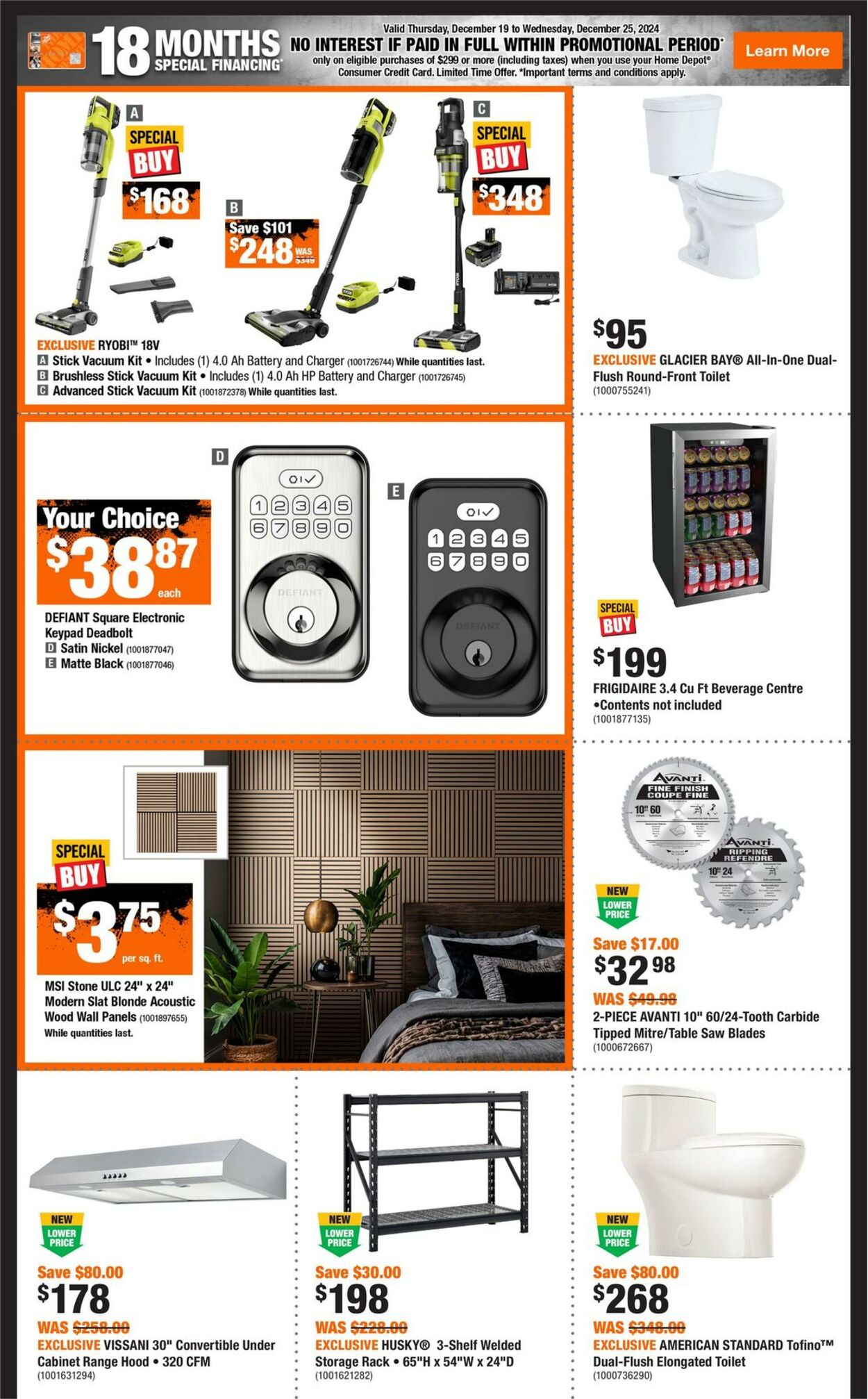 Flyer Home Depot 19.12.2024 - 25.12.2024