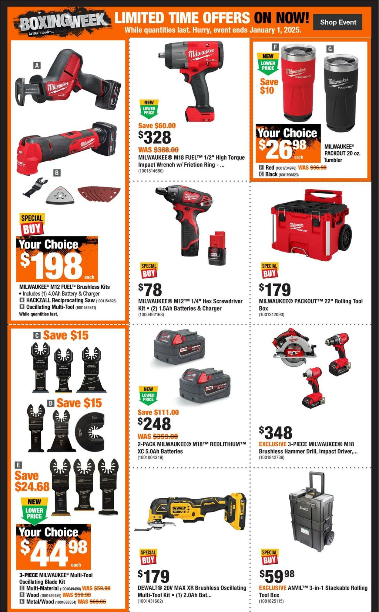 Flyer Home Depot 19.12.2024 - 25.12.2024