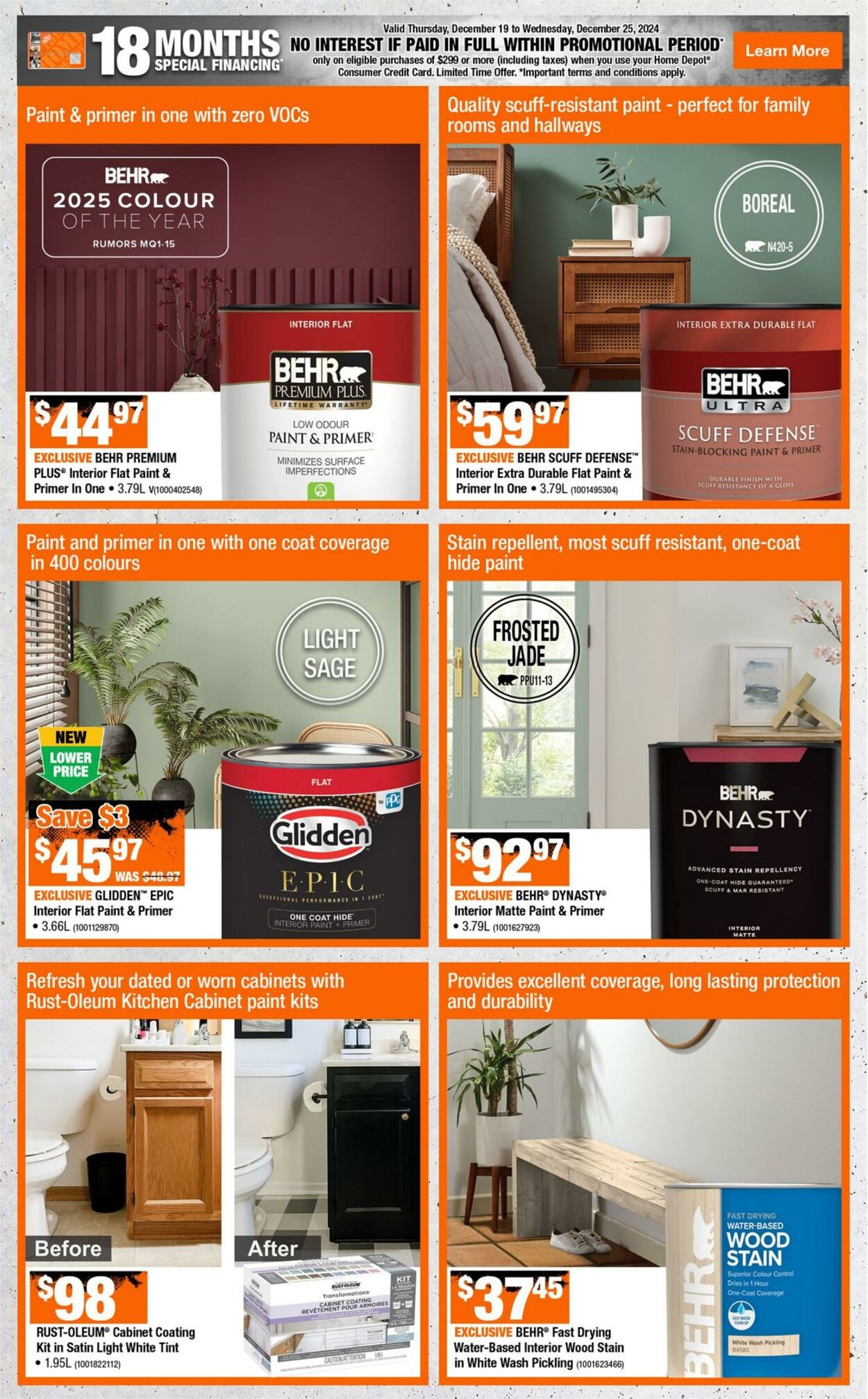 Flyer Home Depot 19.12.2024 - 25.12.2024