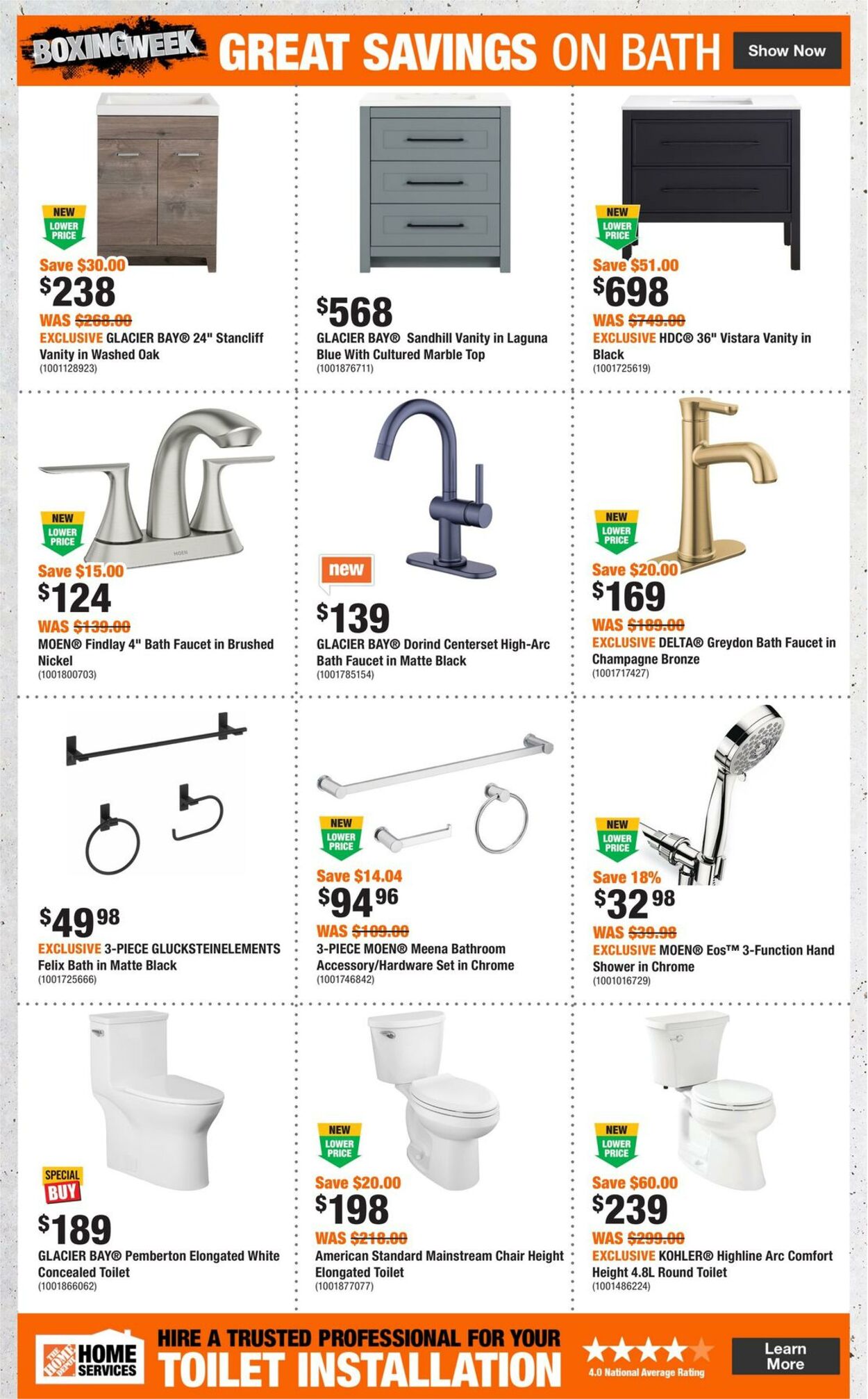 Flyer Home Depot 19.12.2024 - 25.12.2024