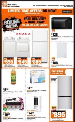 Flyer Home Depot 19.12.2024 - 25.12.2024