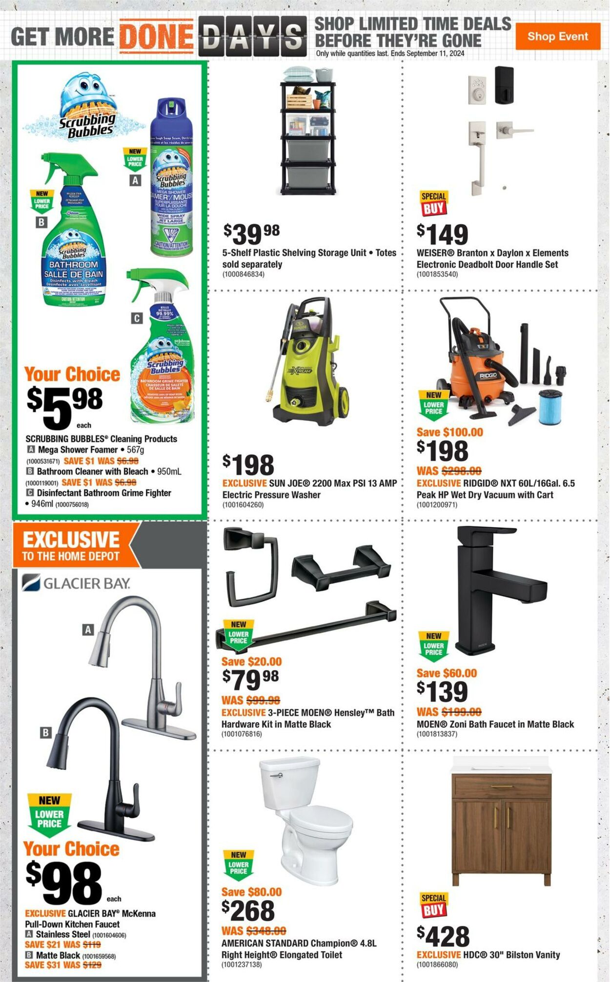 Flyer Home Depot 29.08.2024 - 04.09.2024