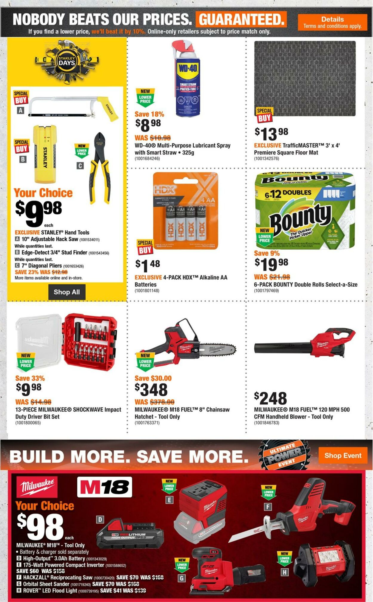 Flyer Home Depot 29.08.2024 - 04.09.2024