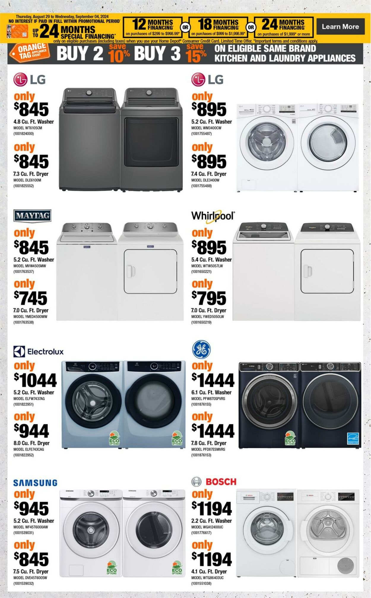 Flyer Home Depot 29.08.2024 - 04.09.2024