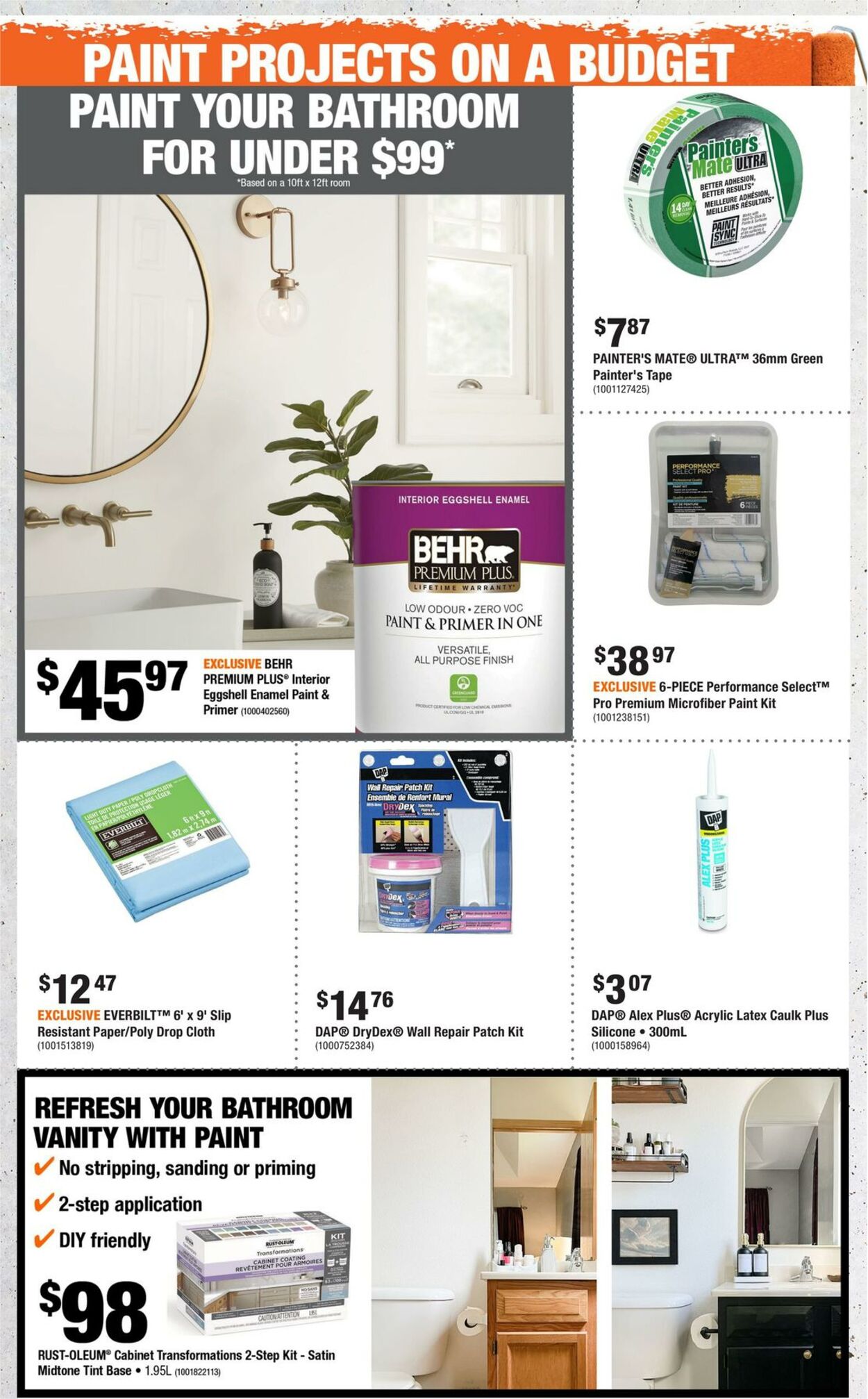 Flyer Home Depot 29.08.2024 - 04.09.2024