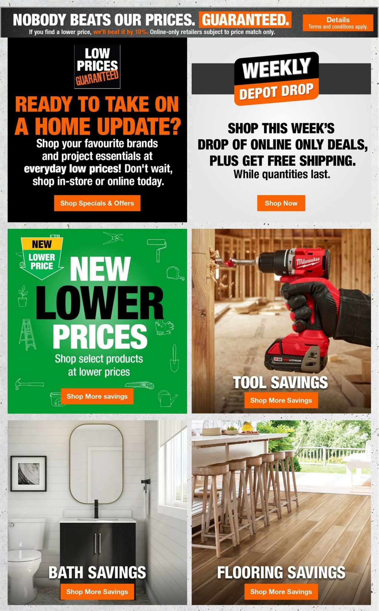 Flyer Home Depot 29.08.2024 - 04.09.2024