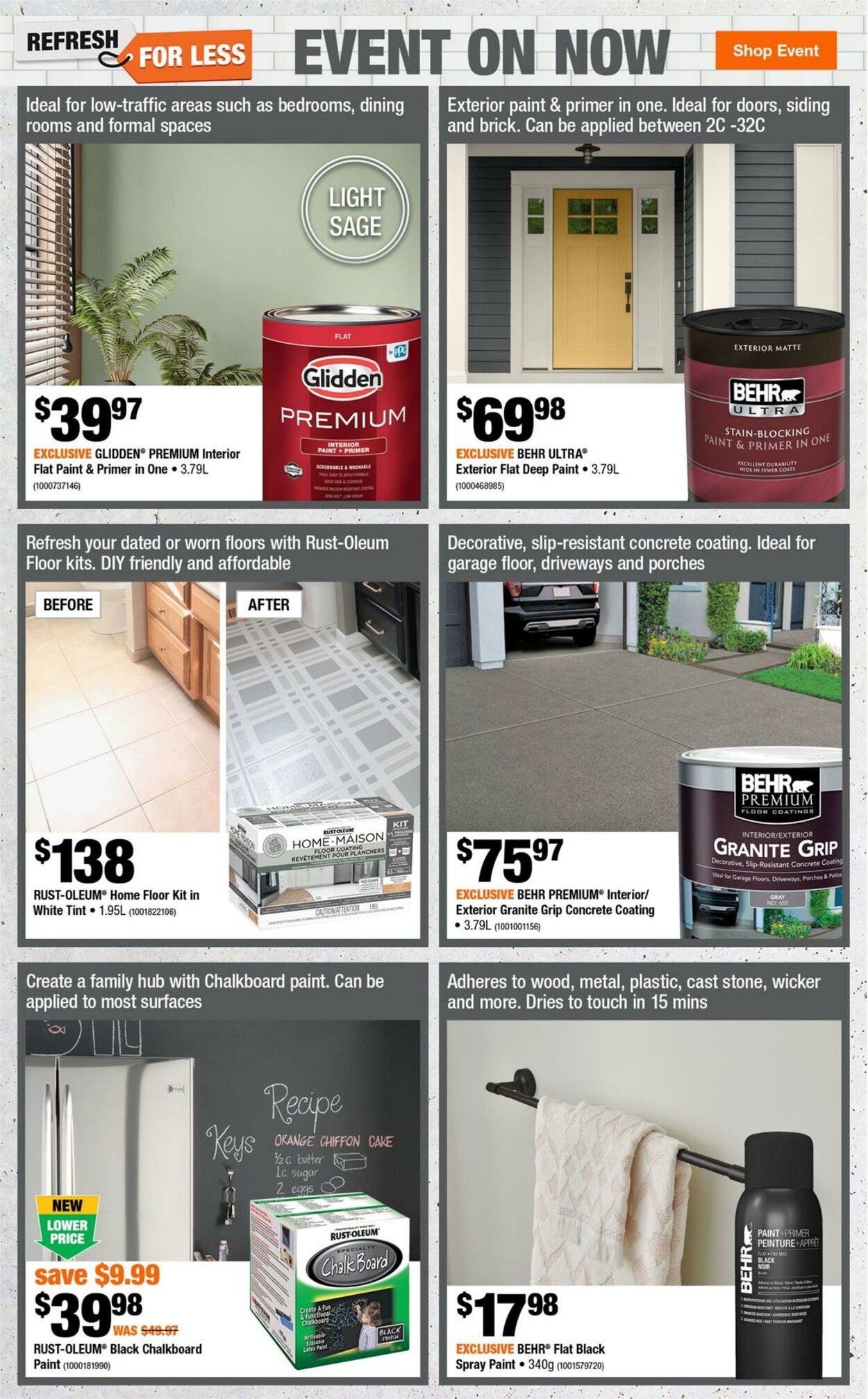 Flyer Home Depot 29.08.2024 - 04.09.2024